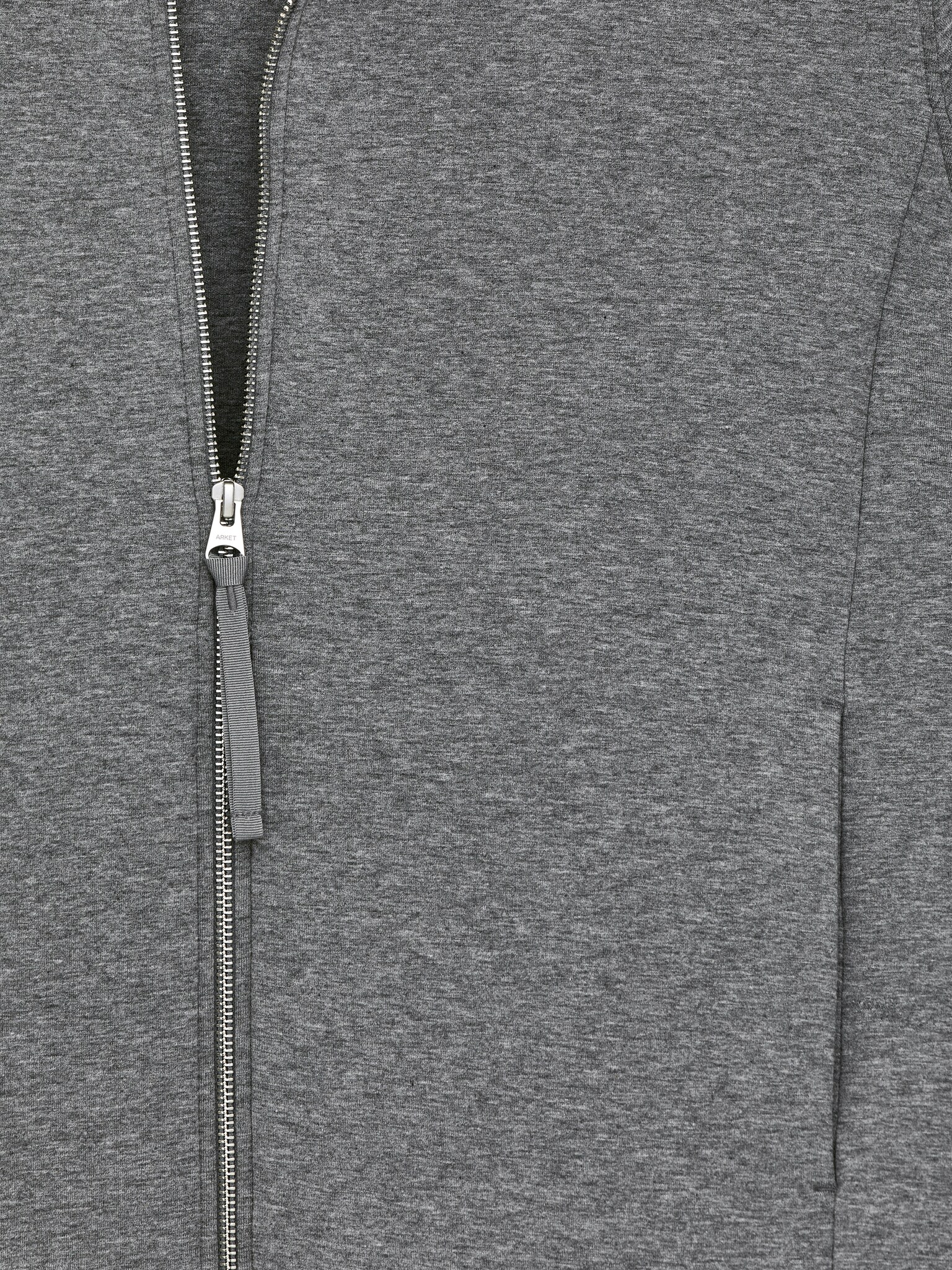 Veste en scuba - Gris chiné - 4