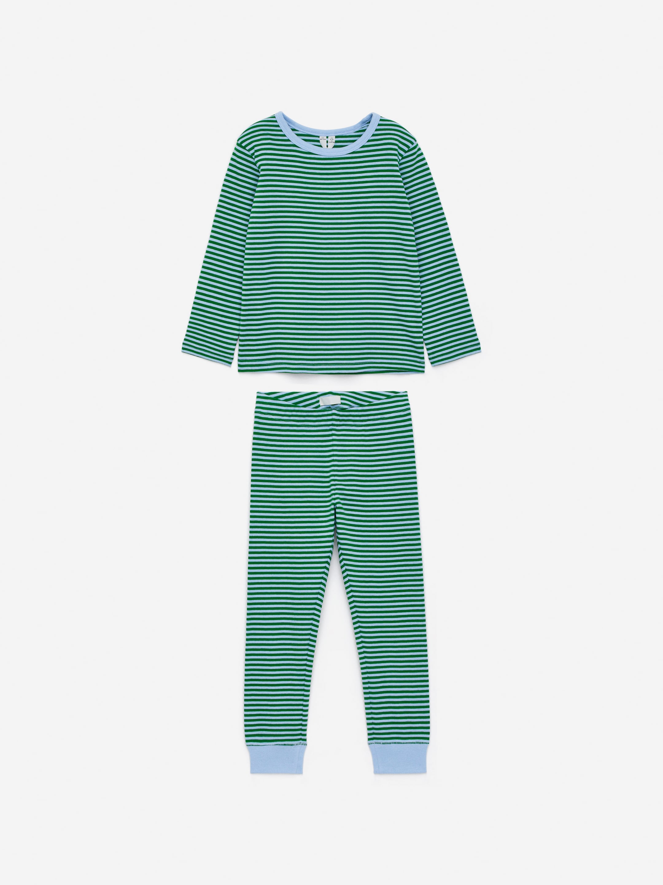 Jersey Pyjama Set - Light Blue/Green - Regular fit - Children - StillMedia/DescriptiveStillLife - 1