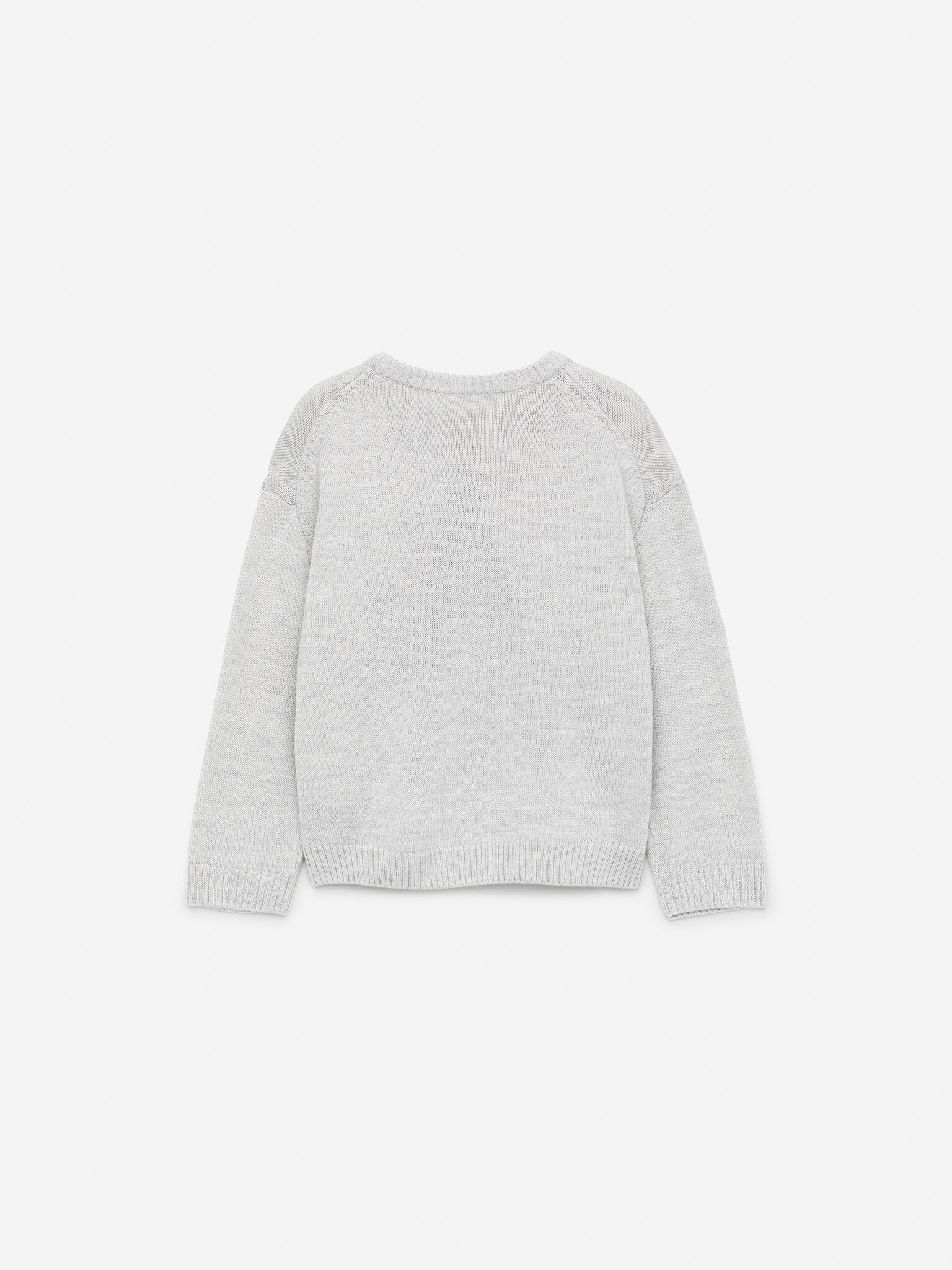 Wool-Blend Jumper - Grey - 3