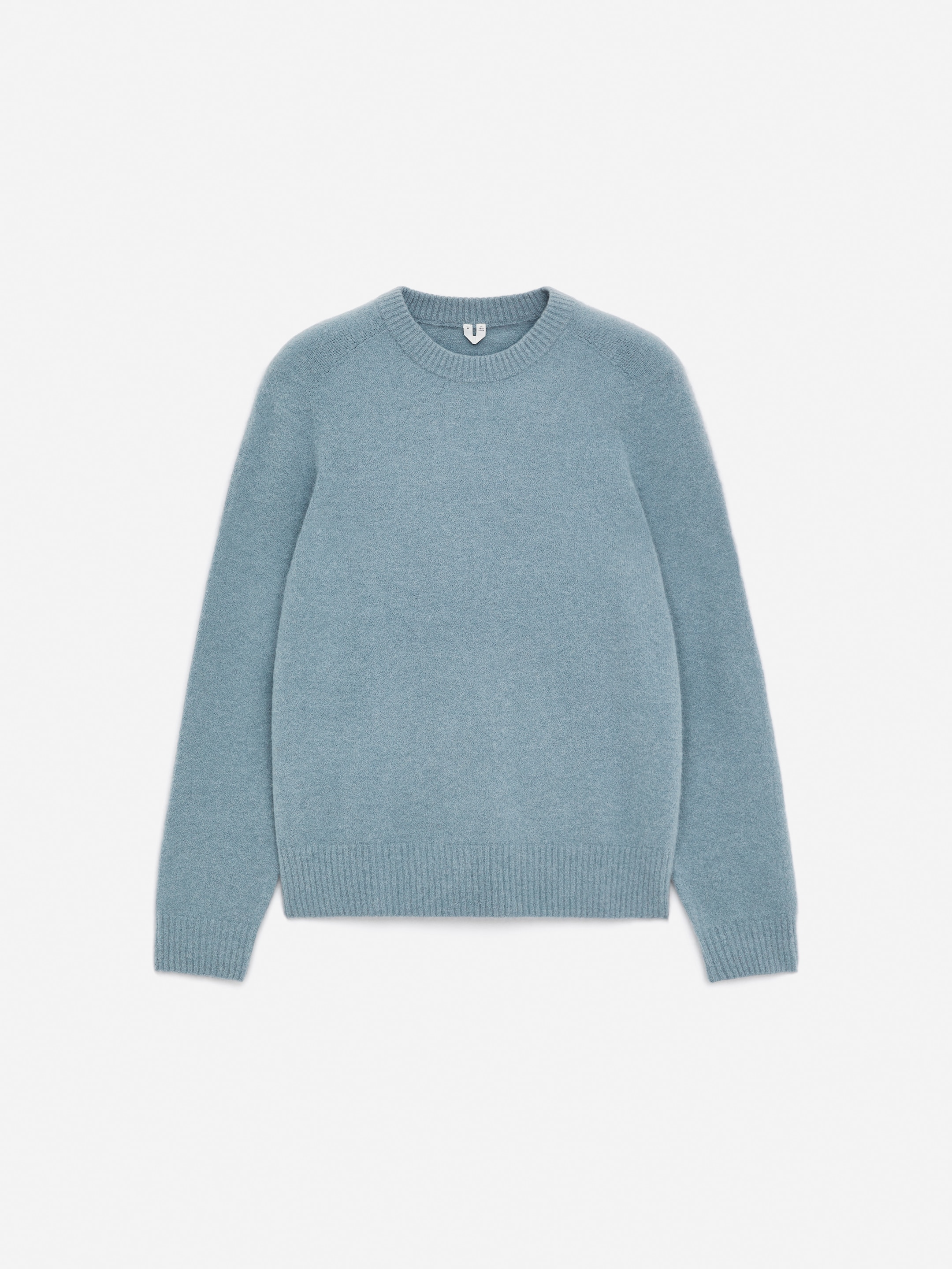 Alpaca-Merino Blend Jumper-#848F9C-16598