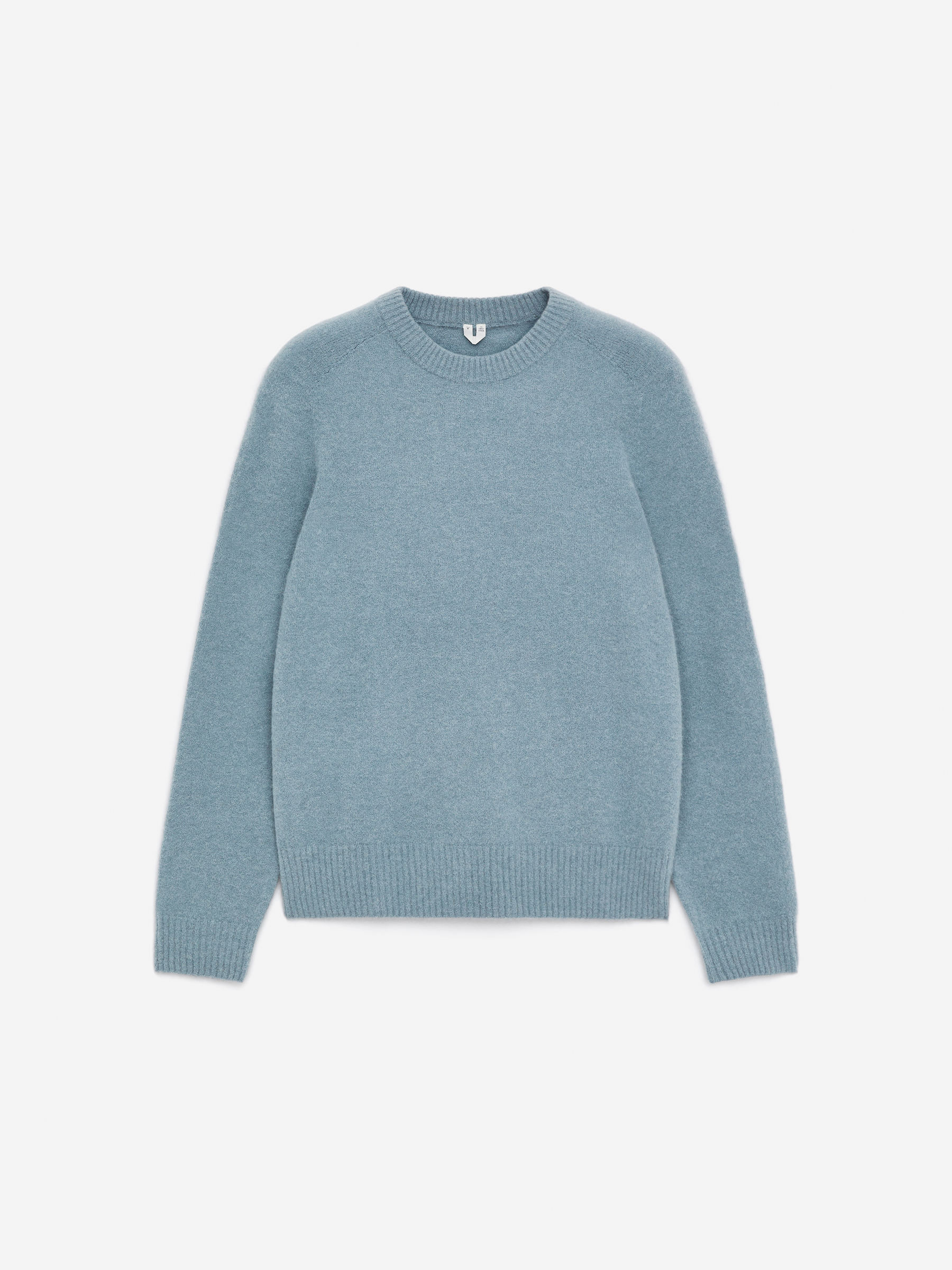 Alpaca-Merino Blend Jumper-#848F9C-16598