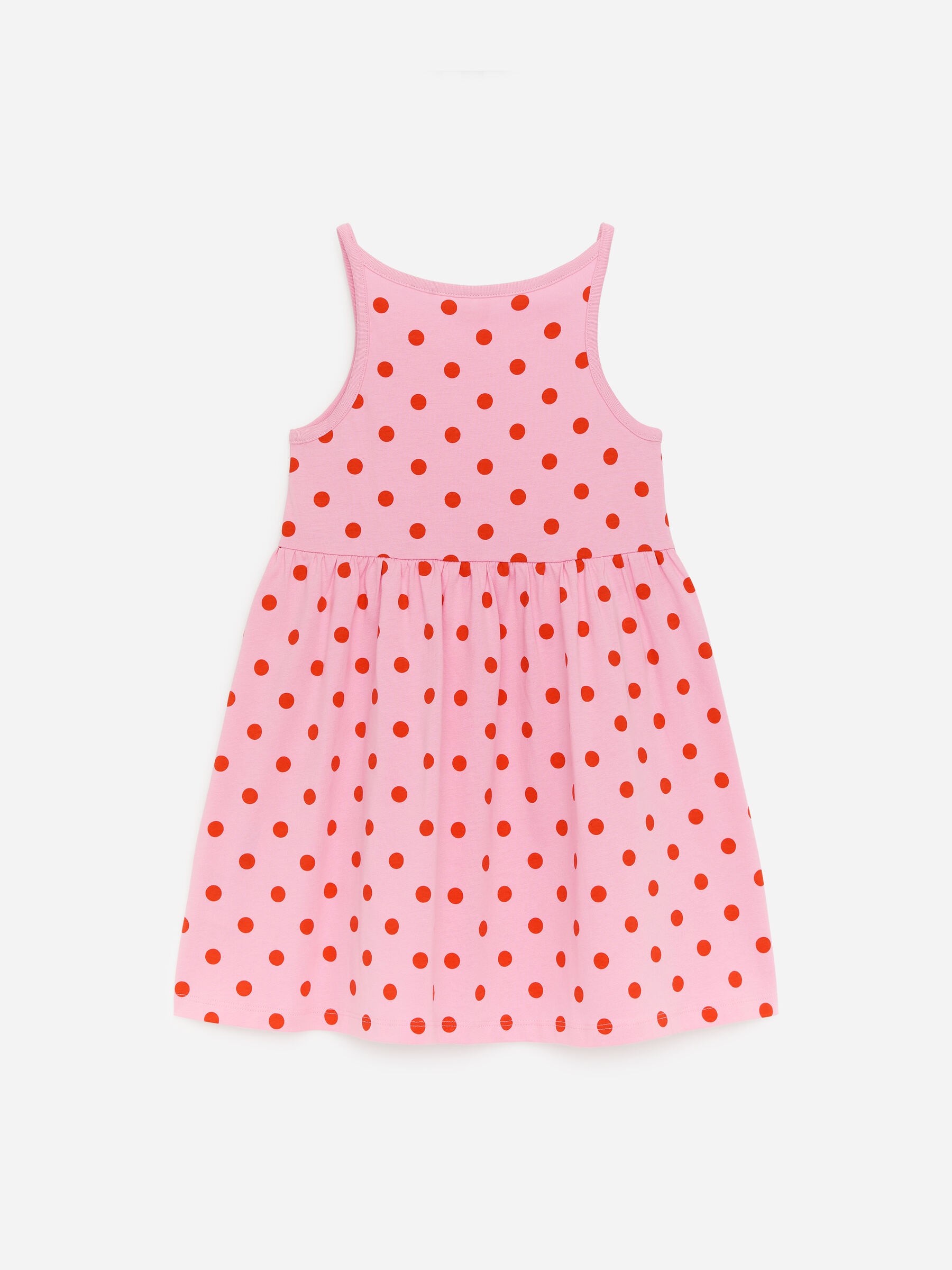 Jersey Strap Dress - Pink/Red - Relaxed fit - Children - StillMedia/DescriptiveStillLife - 3