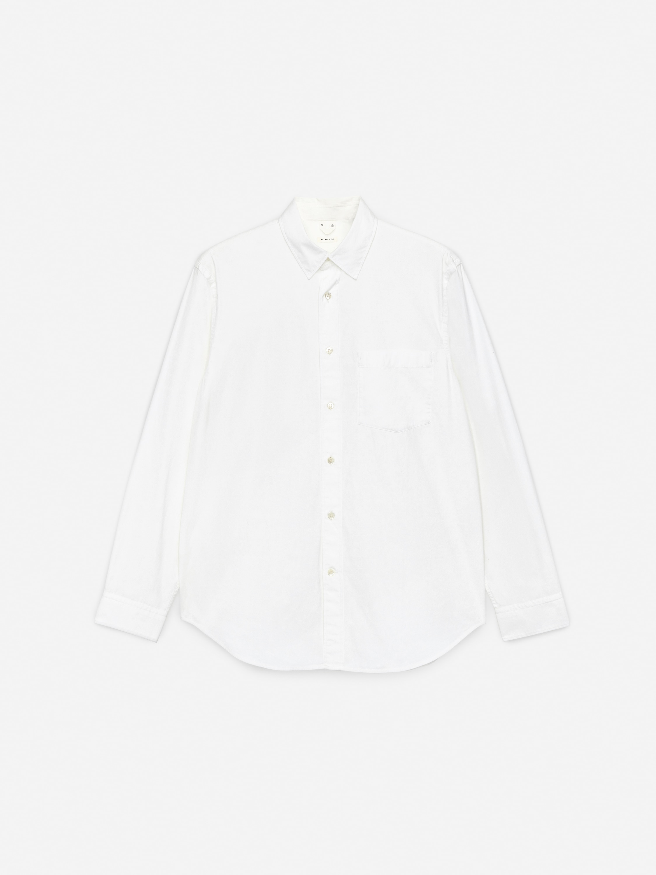 Camicia in popeline dalla vestibilità rilassata - Bianco/Blu/Bianco/Bianco/Motivo gessato/Bianco/Blu/Blu/Bianco