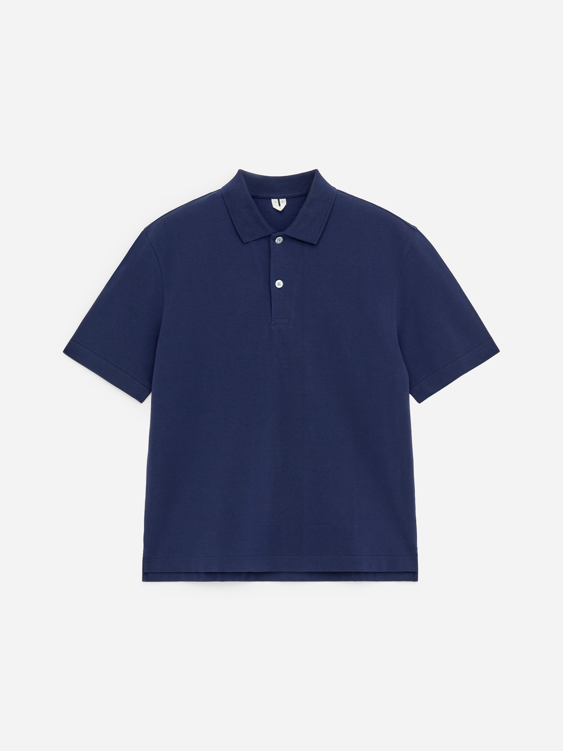 Piqué Polo Shirt - Dark Blue - Regular fit - Men - StillMedia/DescriptiveStillLife - 1