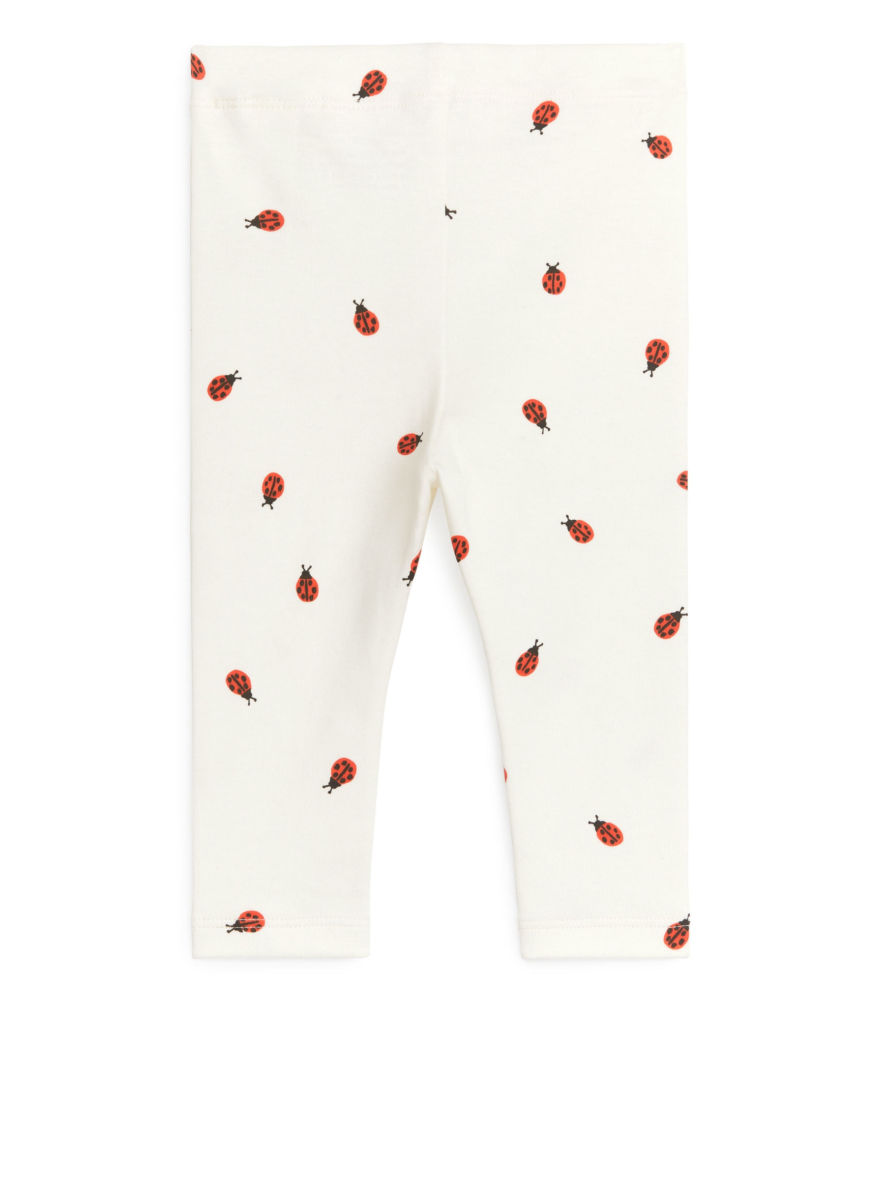 Jersey Leggings - Off White/Ladybirds - Children - StillMedia/DescriptiveStillLife - 2