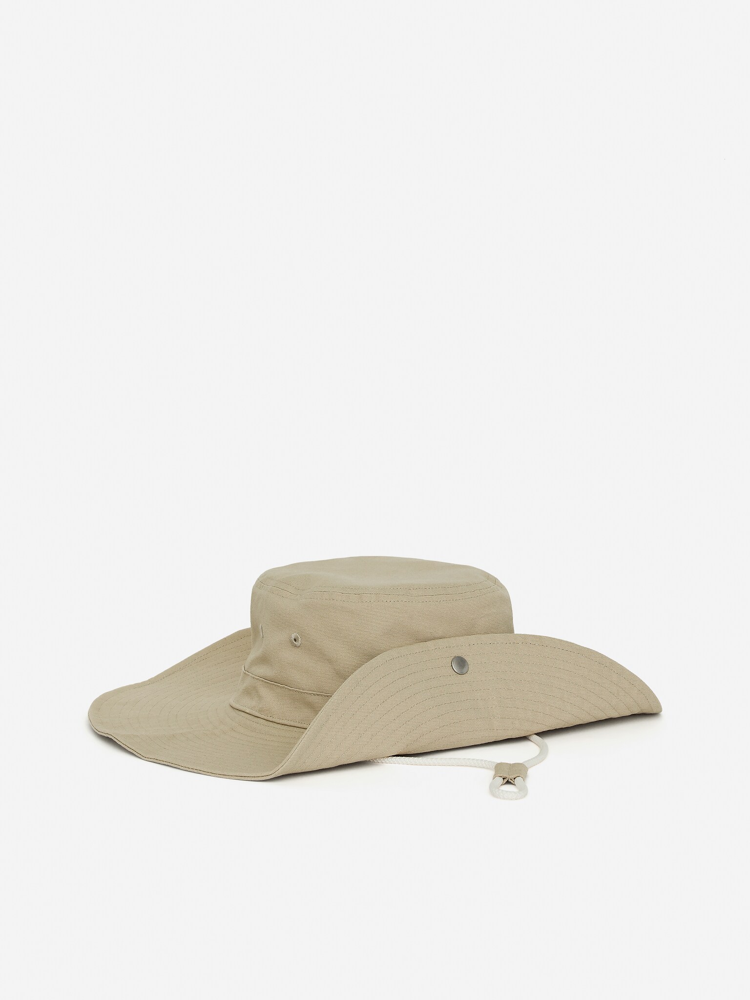 Chapeau en coton - Beige - 3