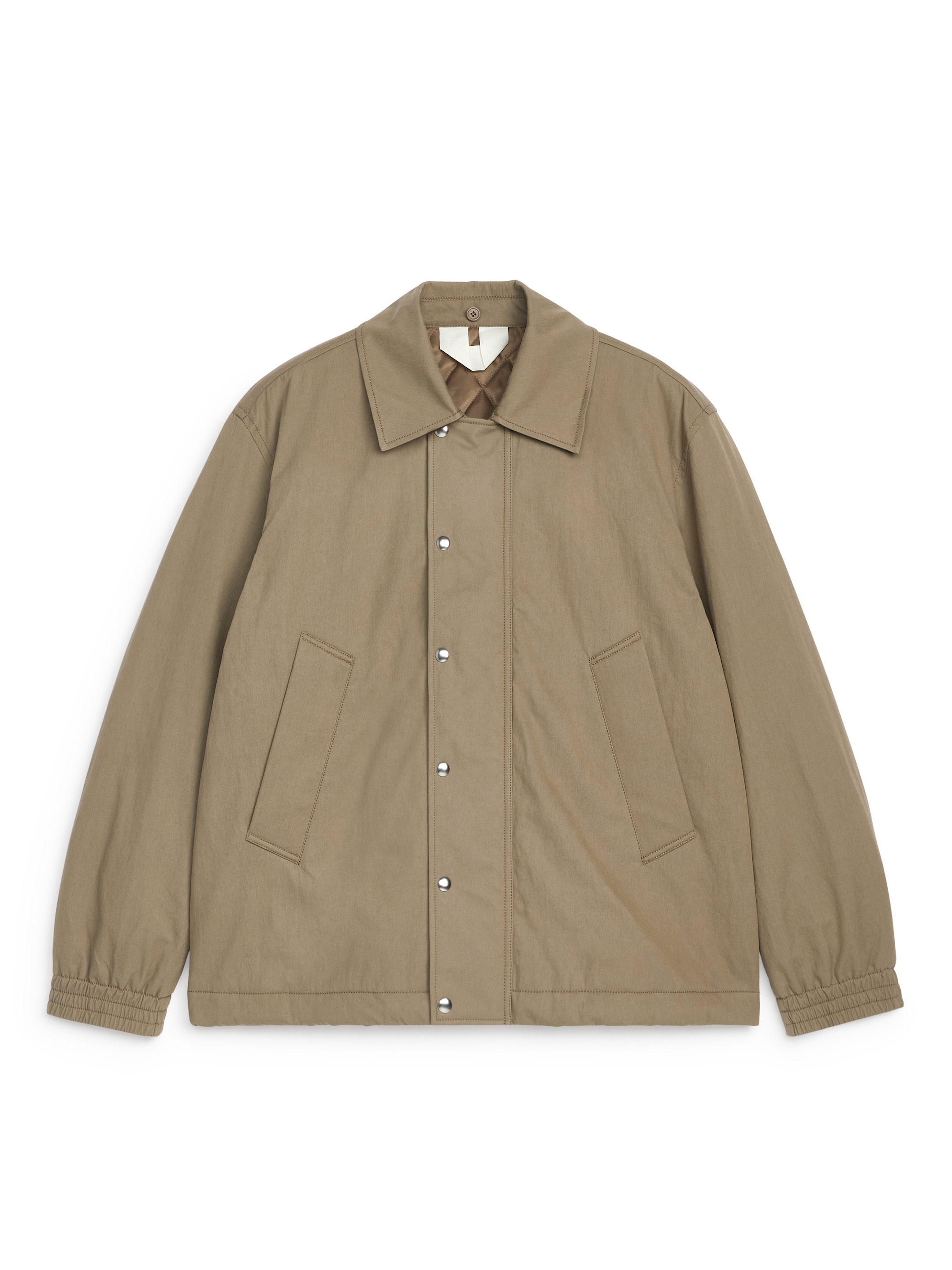 Grösseres Bild ansehen: Jacke mit Kunstfellkragen - Taupe - HERREN | H&M CH 2