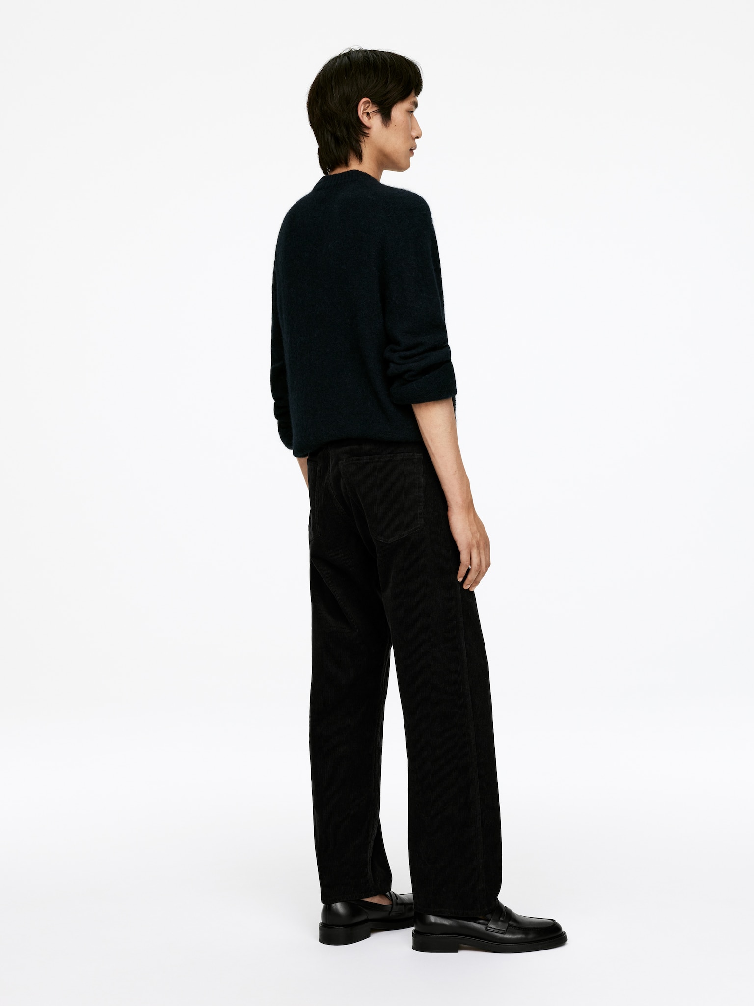 Pantalones de pana LOOSE - Negro/Marrón/Topo claro - 6
