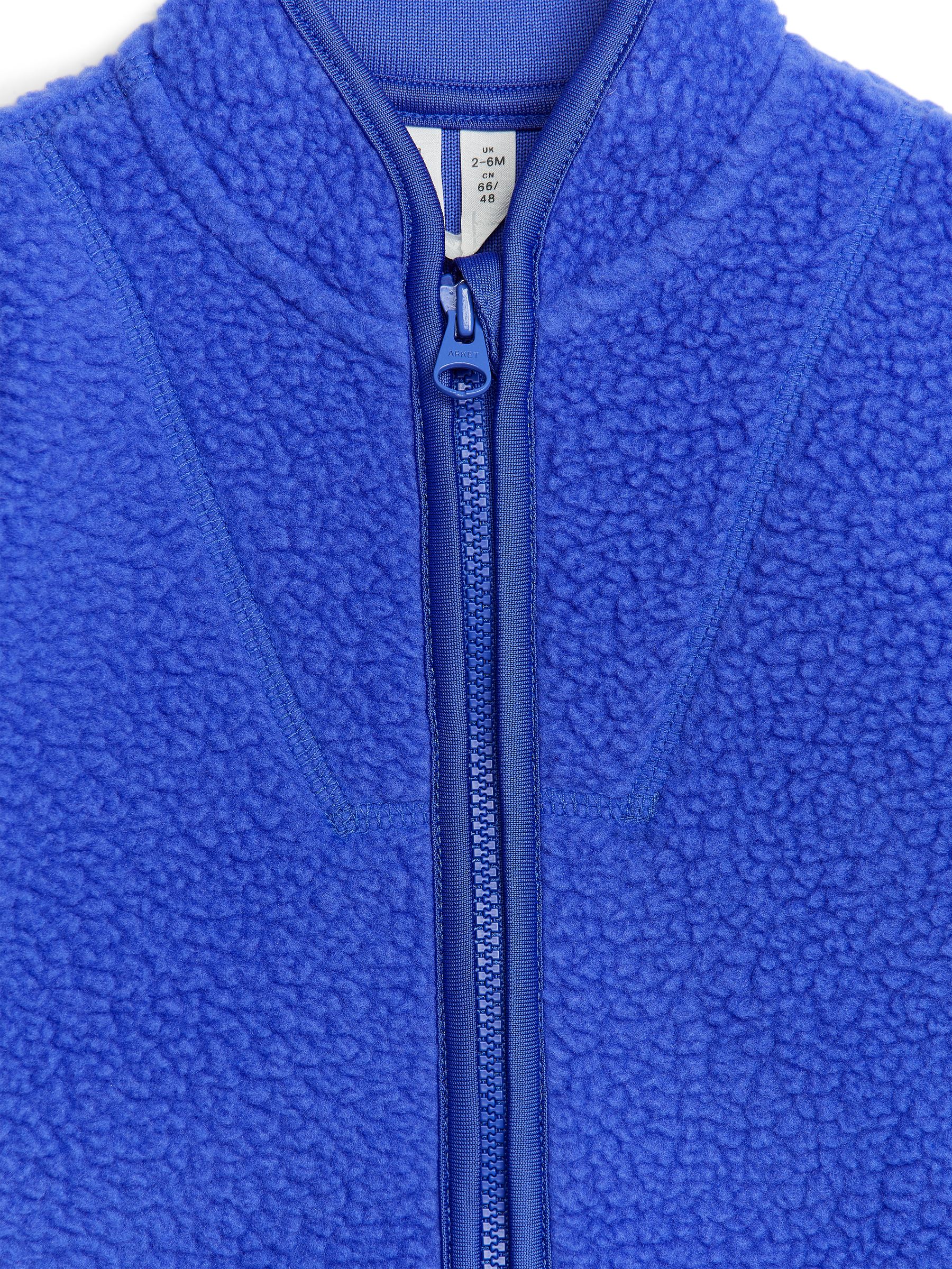 Fleecejacke - Knallblau - Regular Fit - Kinder - StillMedia/DescriptiveDetail - 3