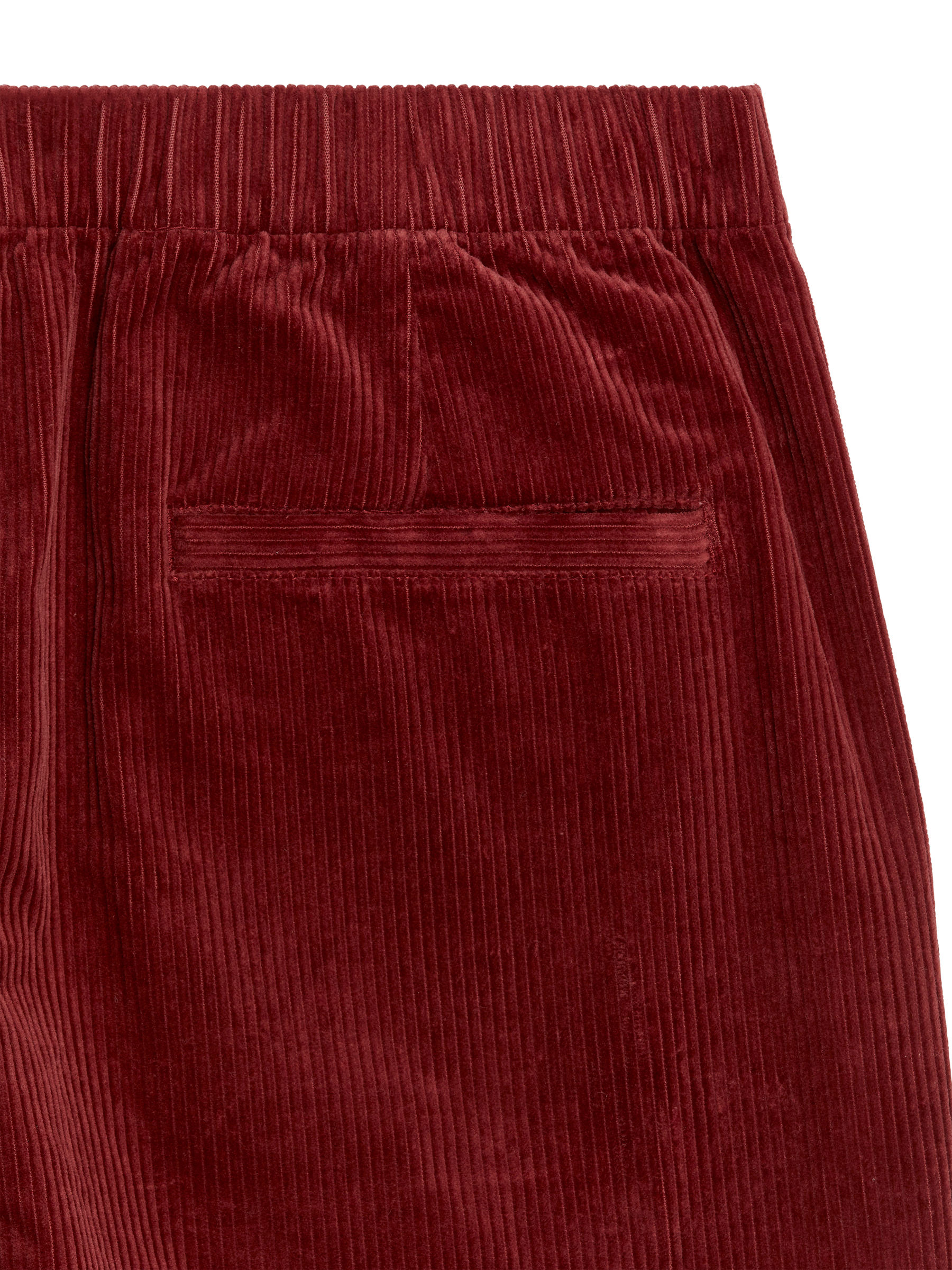 Corduroy Shorts - Dark Red - Regular fit - Men - StillMedia/DescriptiveDetail - 2