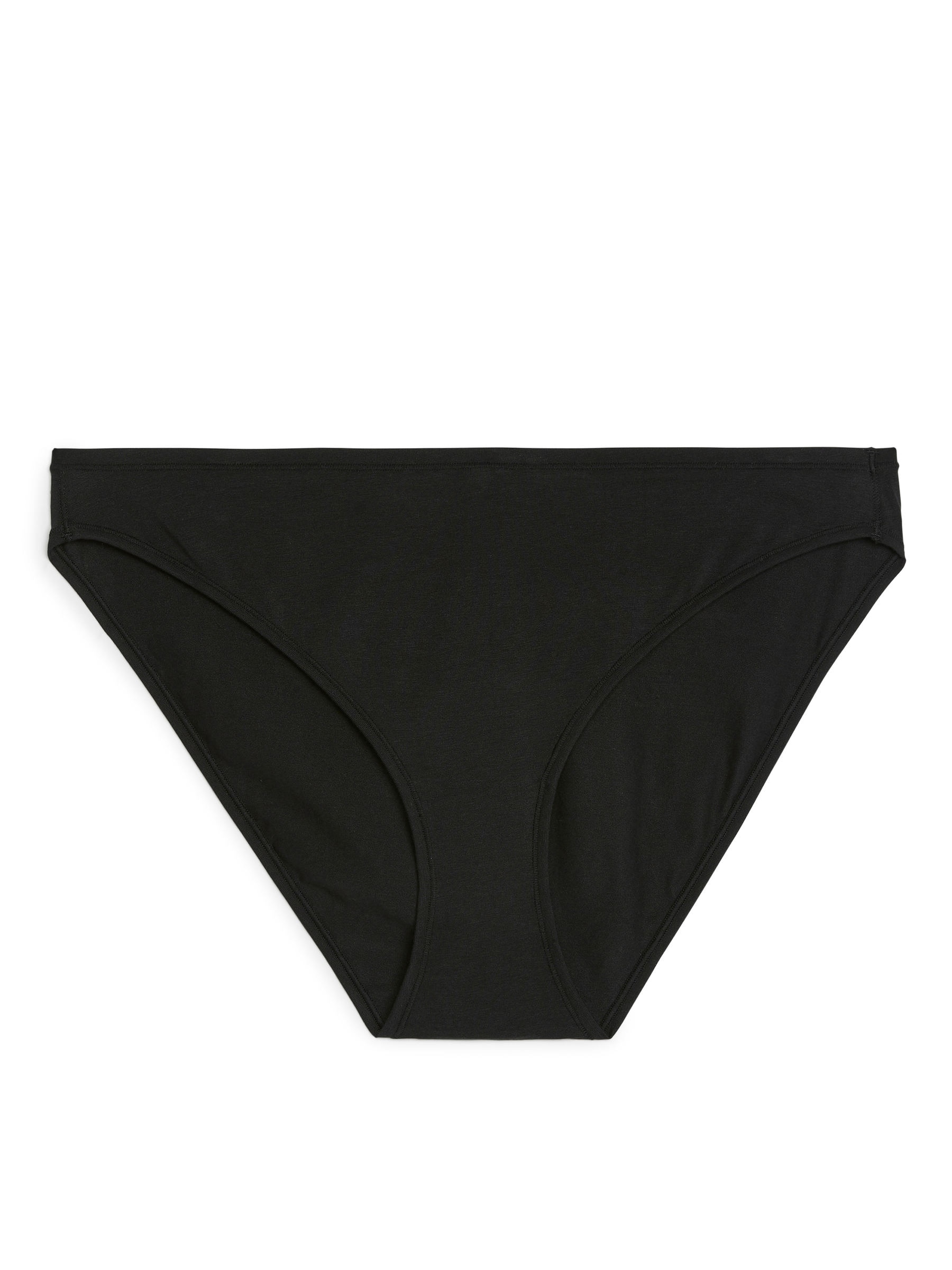 Cotton Briefs - Black - Women - StillMedia/DescriptiveStillLife - 2