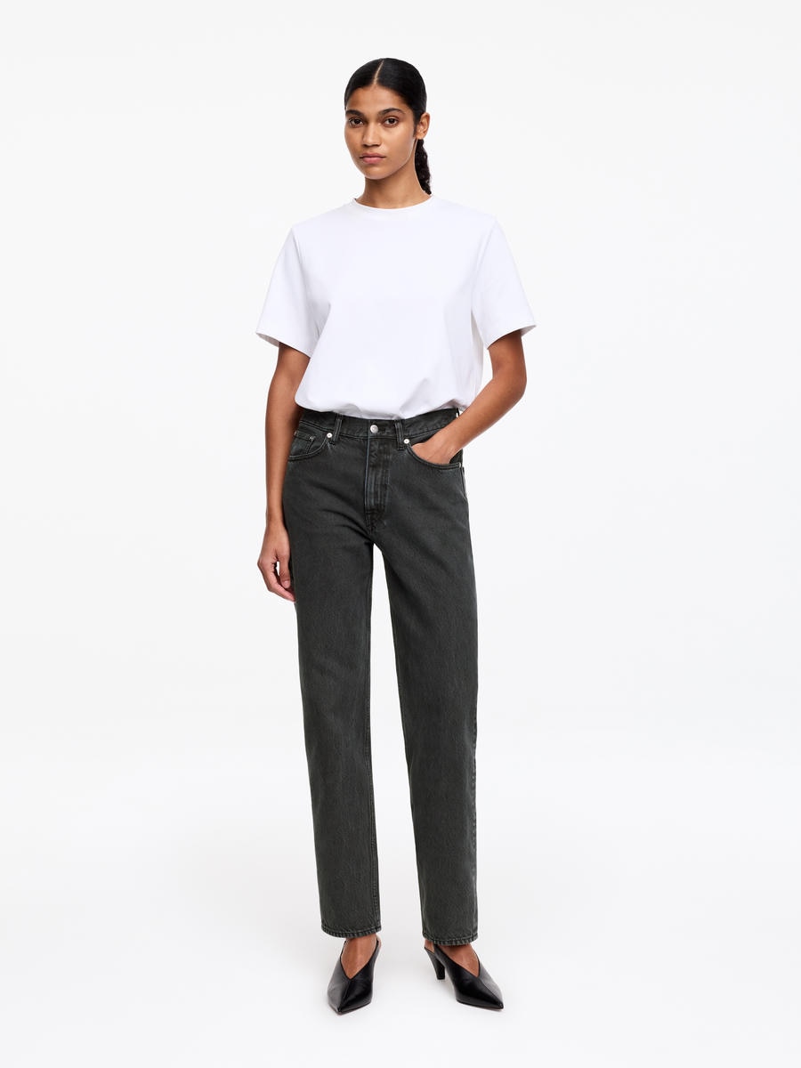ARKET Women's  Violet Tapered Jeans Grey,  size 31