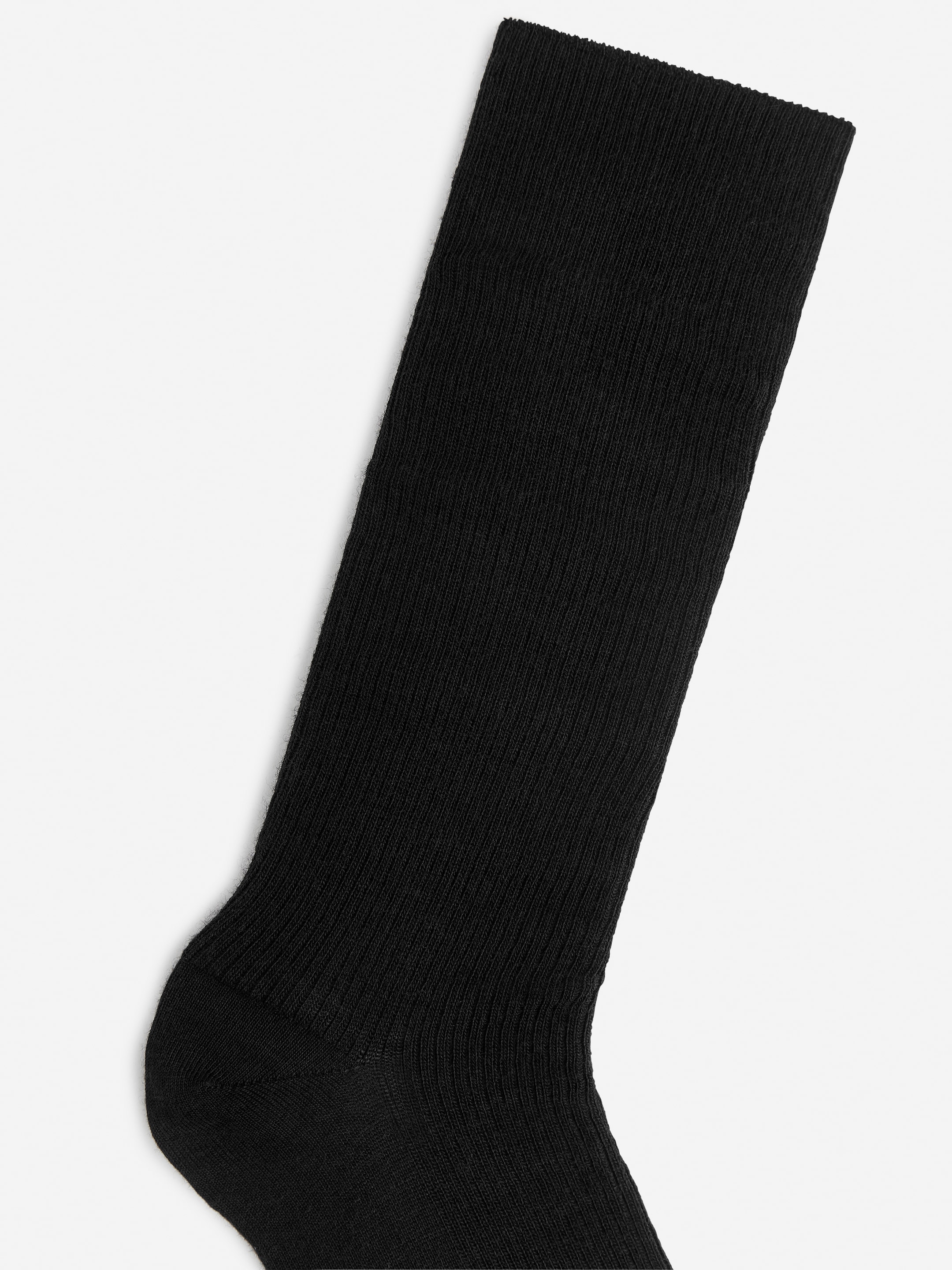 Chaussettes en laine côtelée - Noir - Femme - StillMedia/DescriptiveDetail - 4