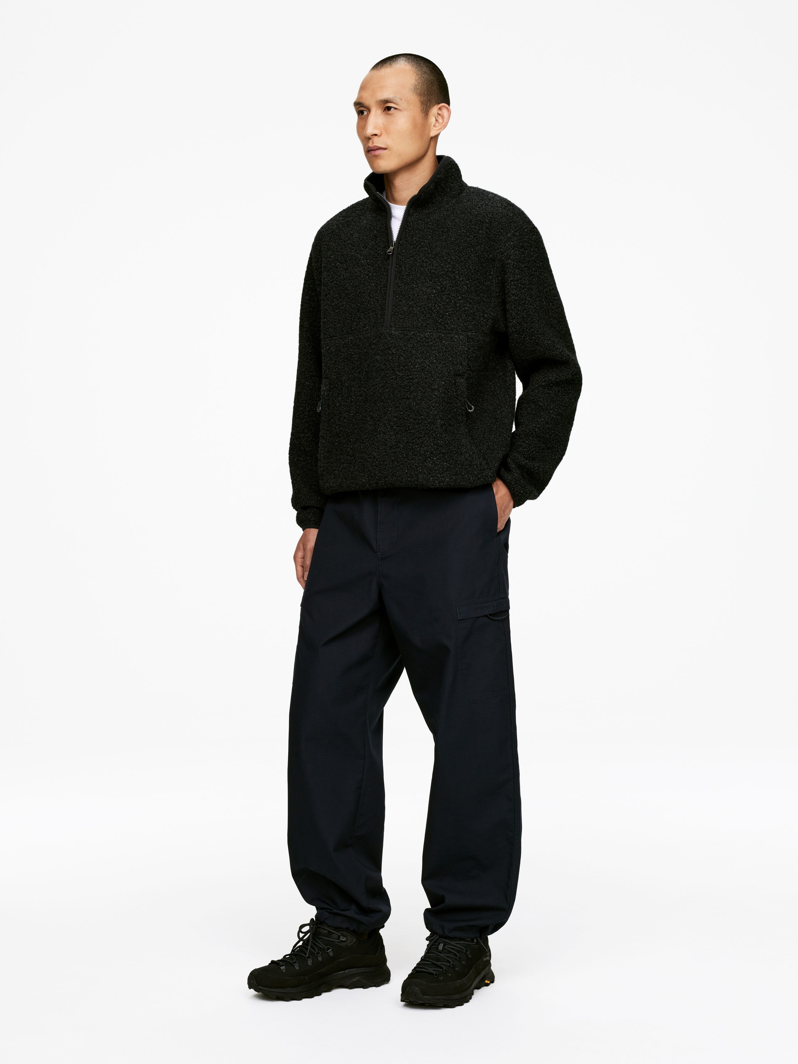 Cargo Trousers - Dark Blue - Regular fit - Men - StillMedia/Lookbook - 6