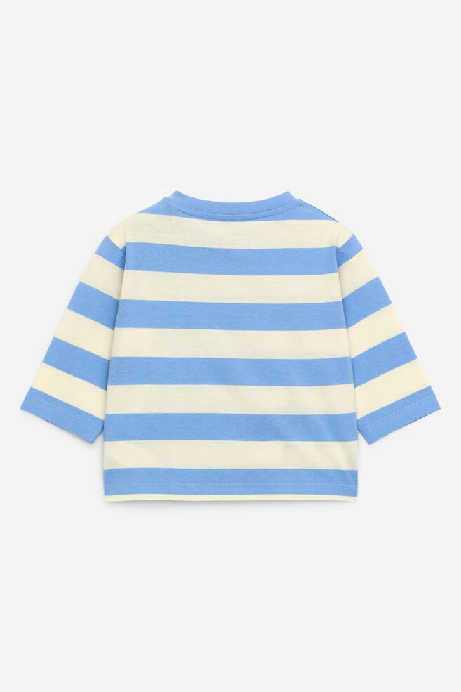 Long Sleeve Top - Blue/Butter/Pink/Lilac - 2