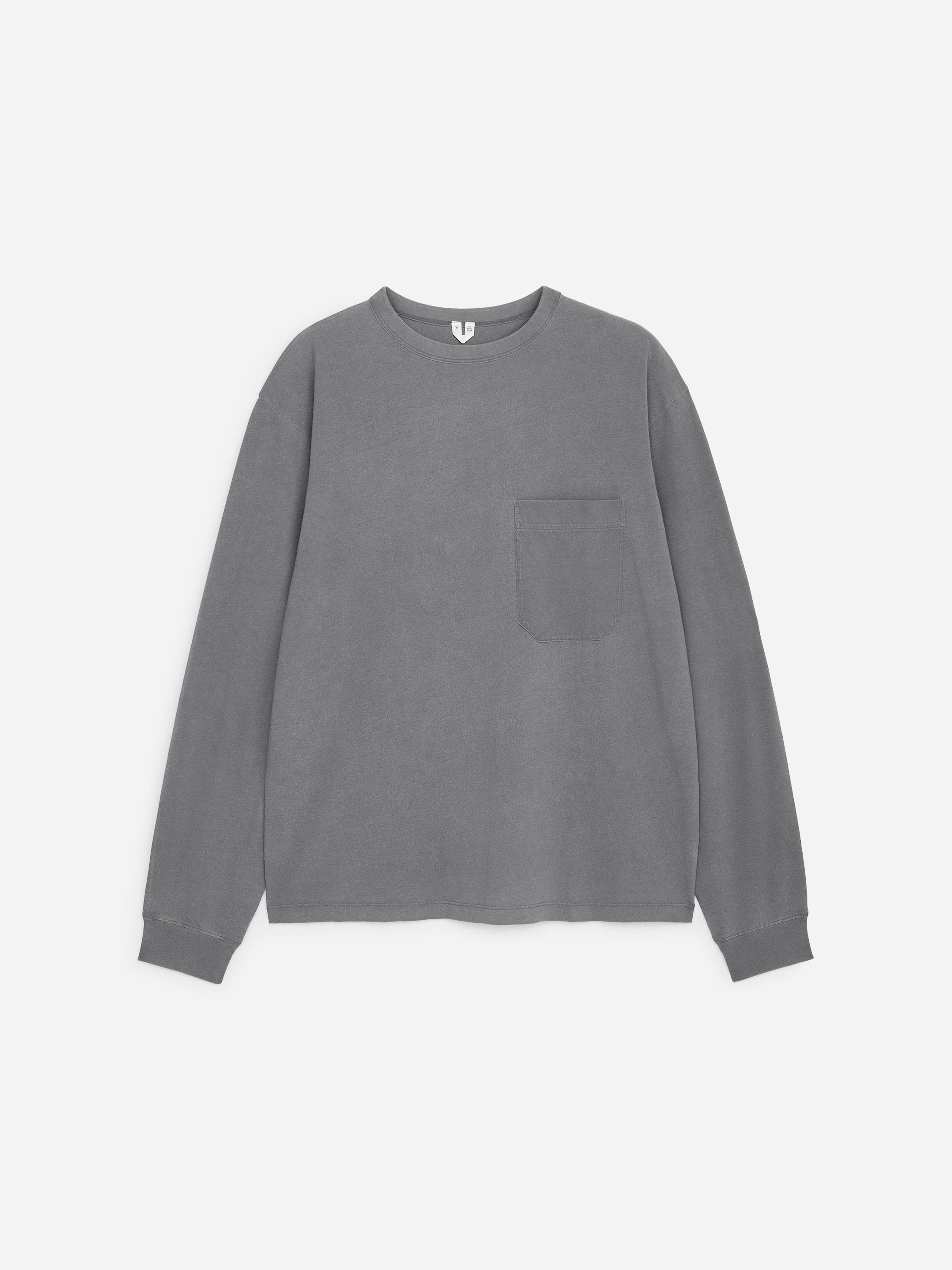 Relaxed Long-Sleeve T-Shirt - Grey - Relaxed fit - Men - StillMedia/DescriptiveStillLife - 1