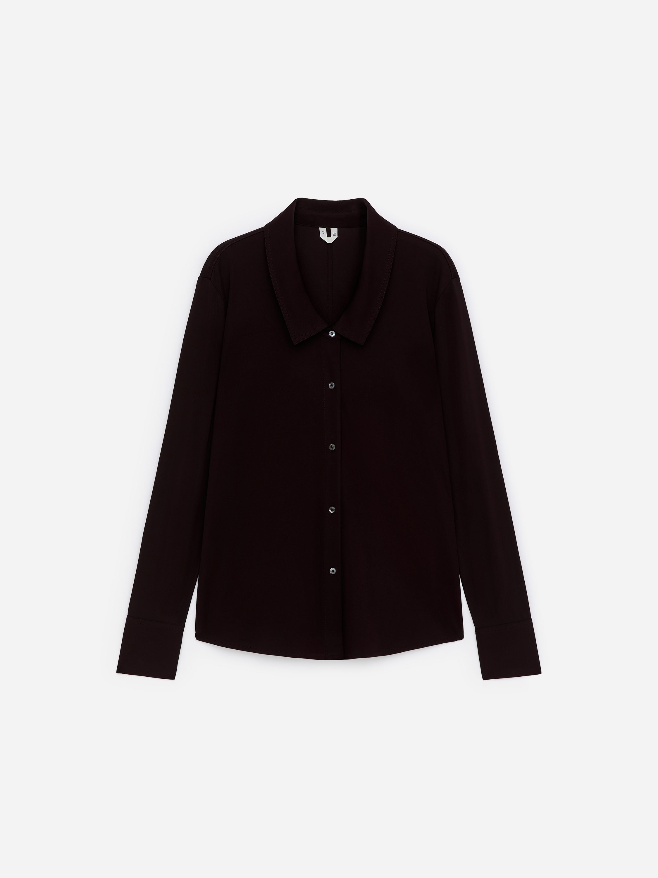 Fluid Jersey Shirt-#330F1A-17321