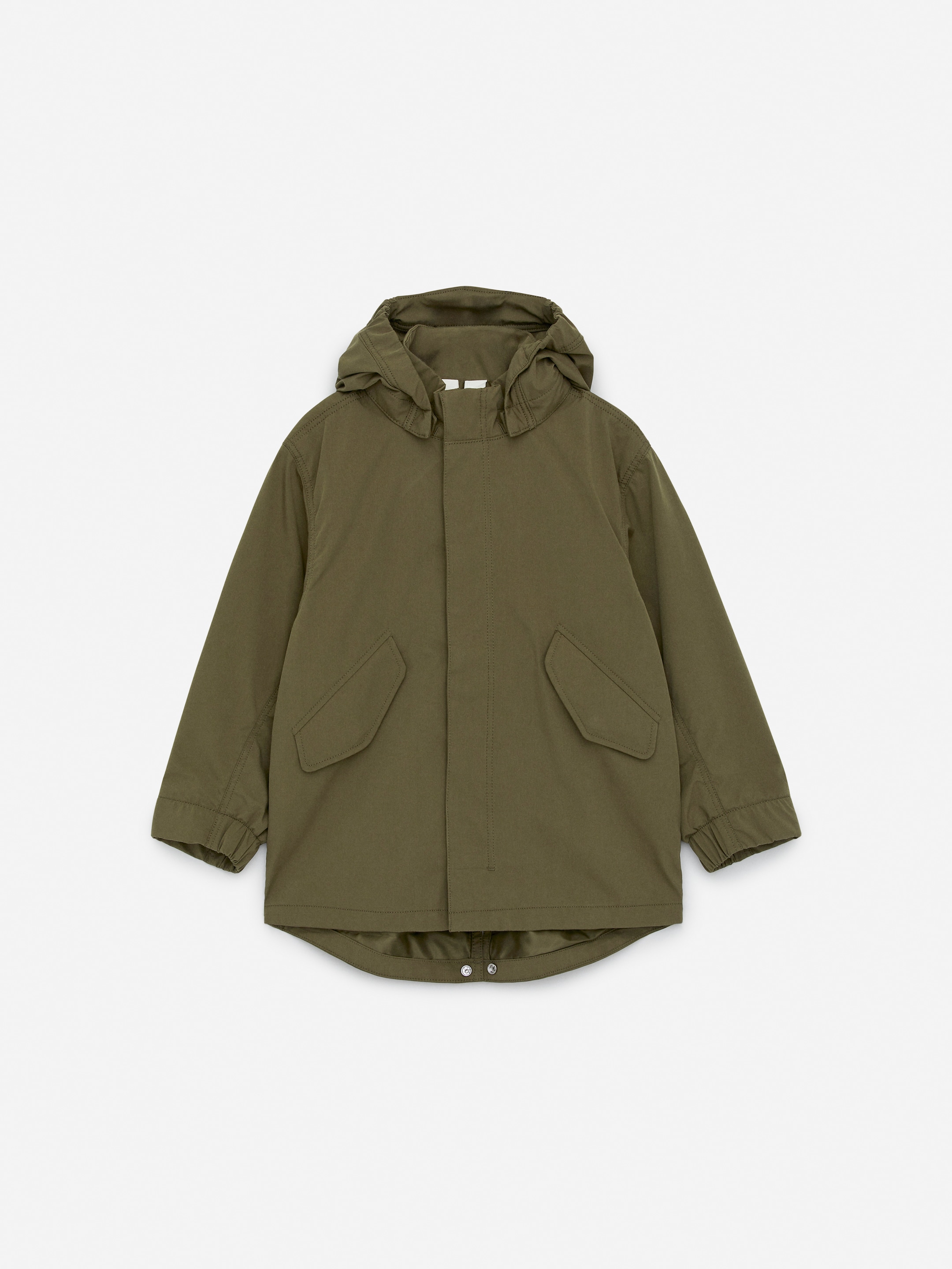 View larger image: Hooded Parka - Khaki Green - Kids | H&M GB 1