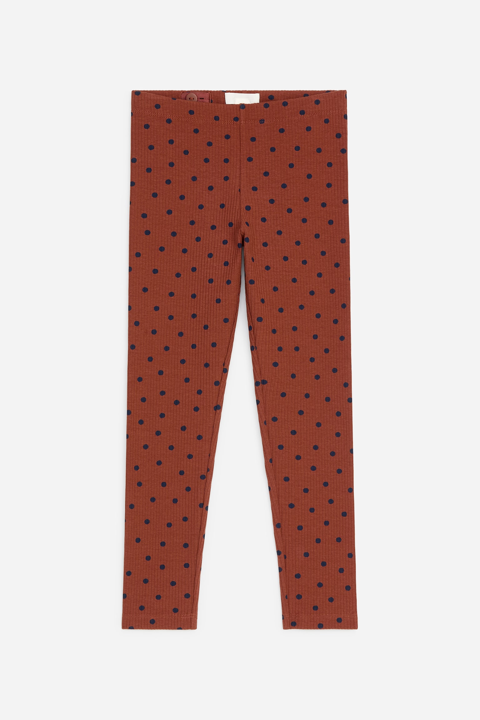 Ribbed Leggings - Rust/Blue/Pink/Red/Lilac/Red/Pink/Orange/Pink/Oranges/Dark Blue/Pink Flowers