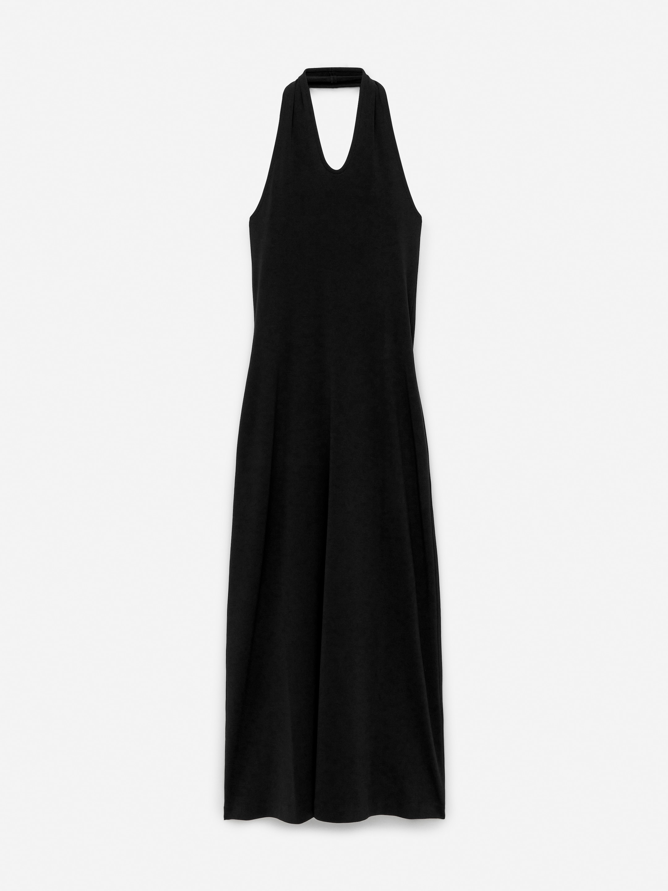 Rib Jersey Dress - Black - Slim fit - Women - StillMedia/DescriptiveStillLife - 1