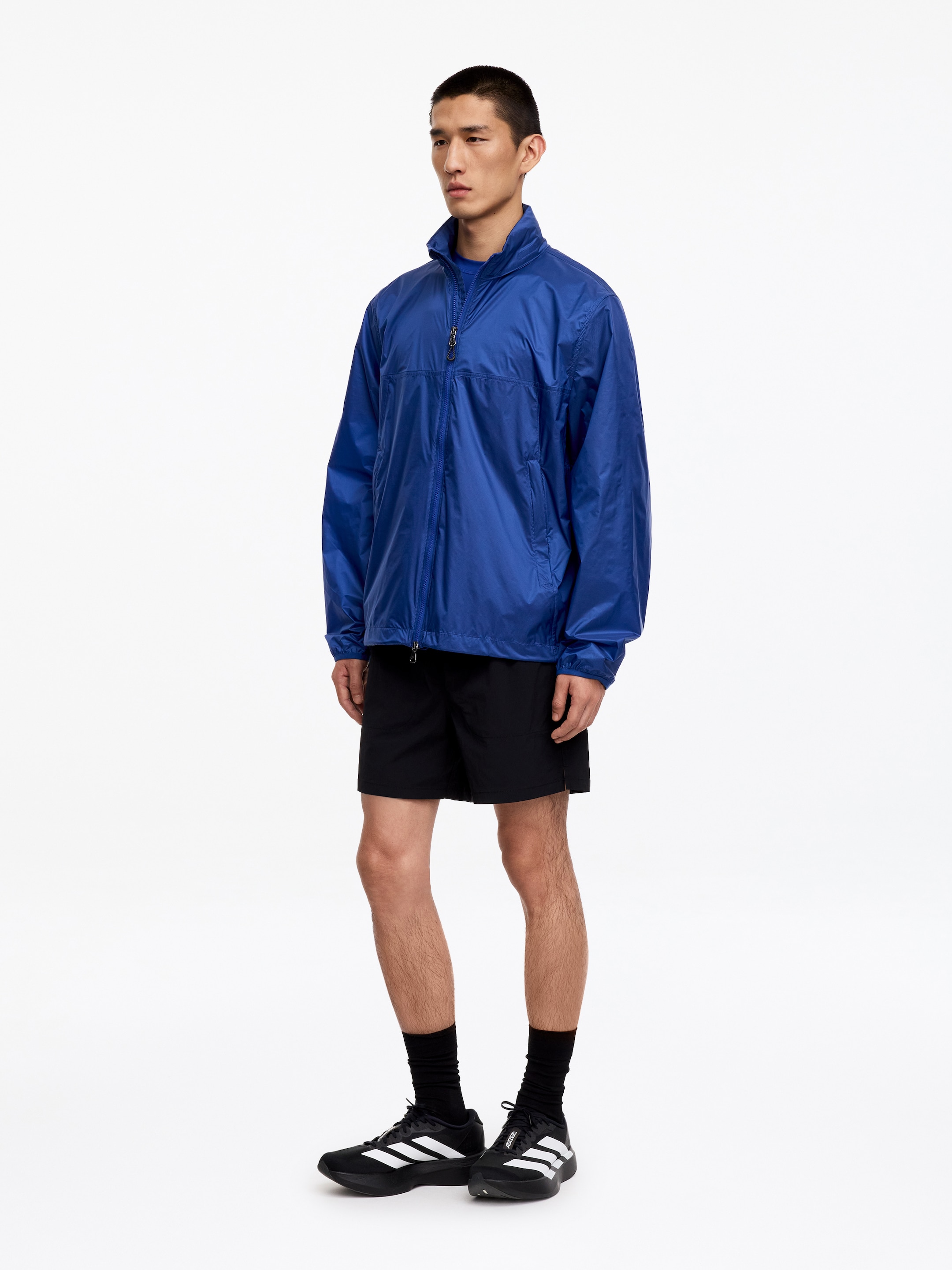 ARKET ACTIVE Windbreaker - Blue - Regular Fit - Men - StillMedia/Lookbook - 8