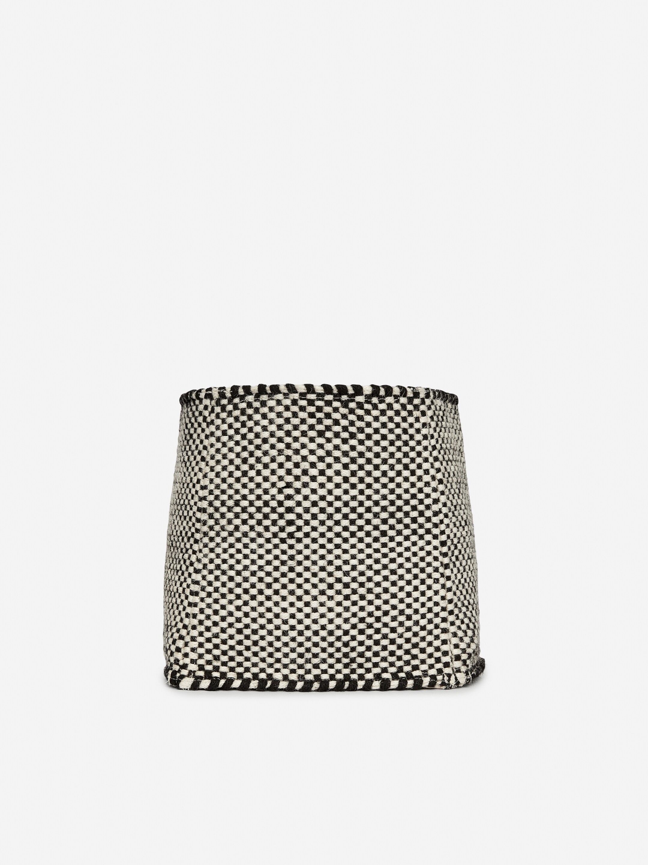 Ver imagem maior: Cesto de arrumação em juta 25 cm - Preto/branco sujo - HOME | H&M PT 1
