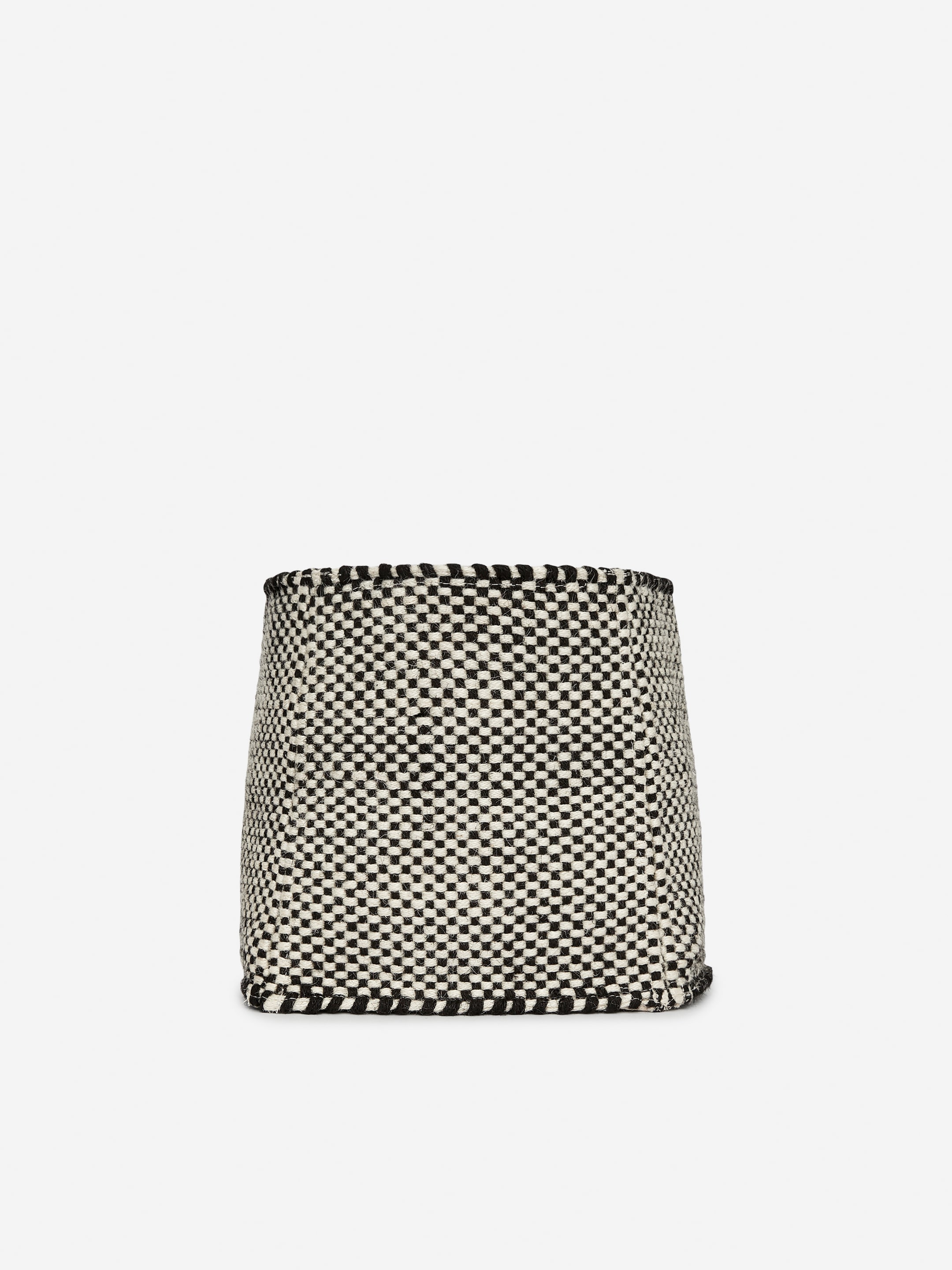 Se større billede: Opbevaringskurv af jute 25 cm - Sort/råhvid - Home All | H&M DK 1