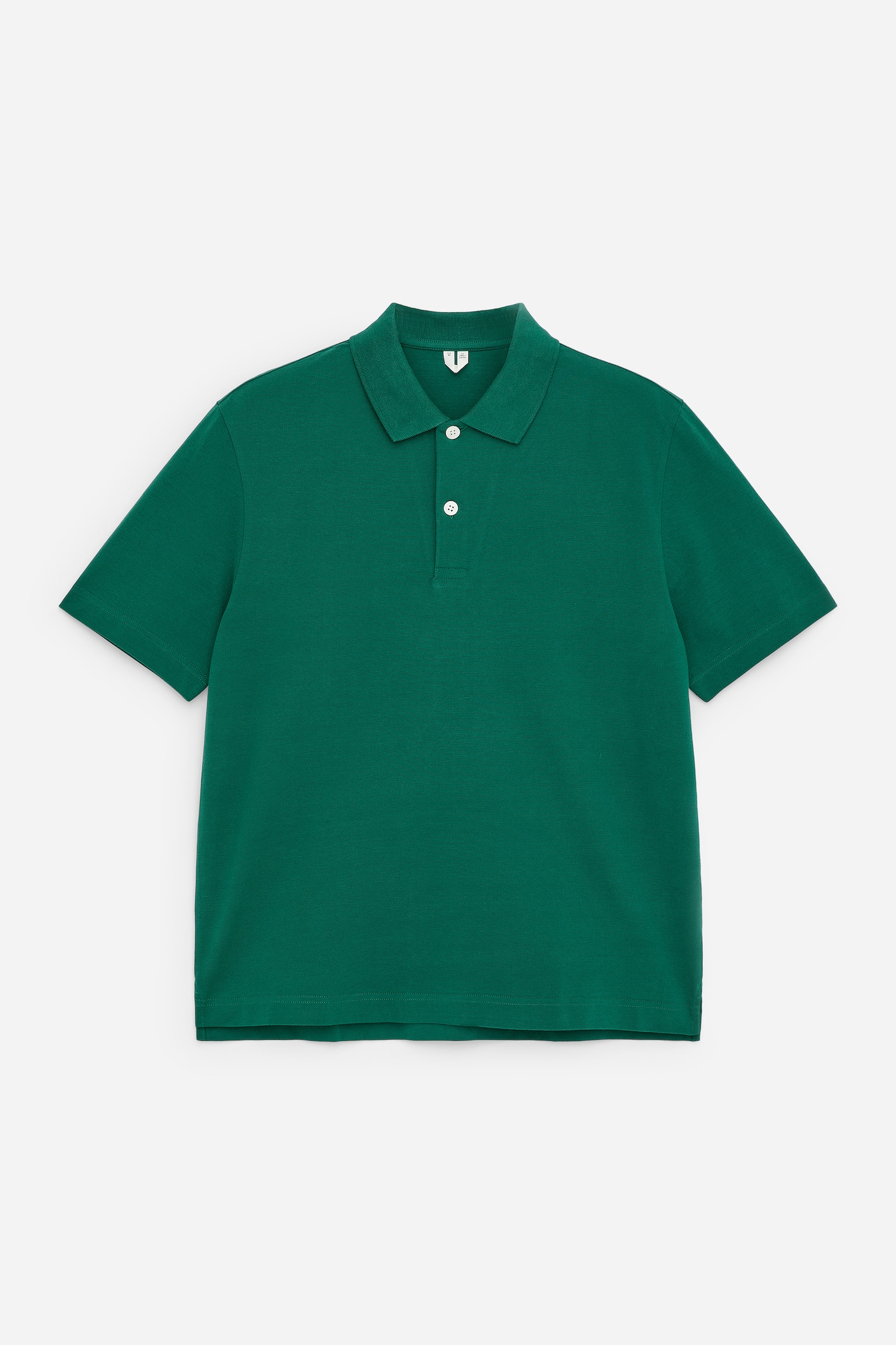 Polo in piqué-Verde - 2