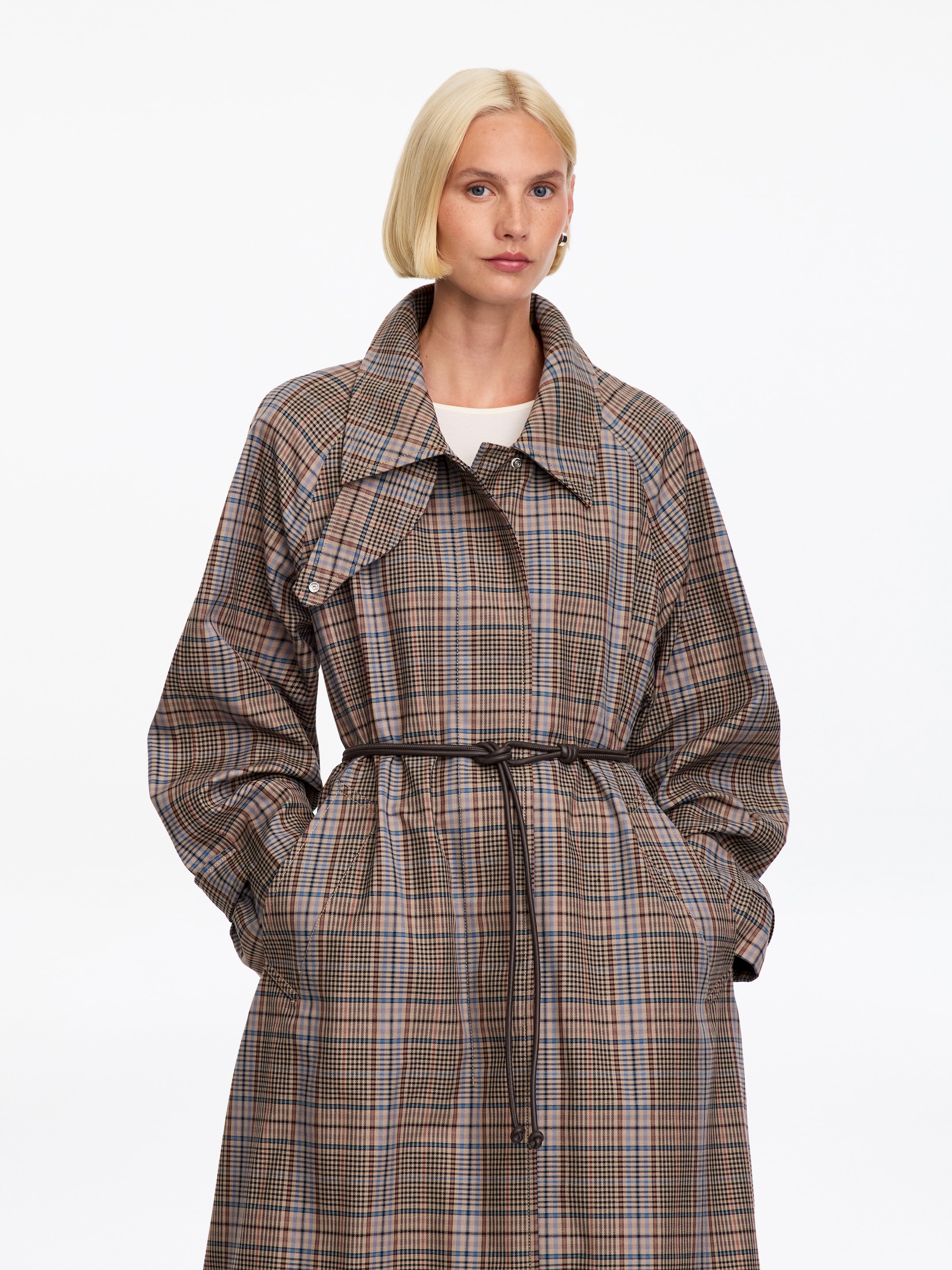 Ceinture nouée en cuir - Marron - women - StillMedia/Lookbook - 4
