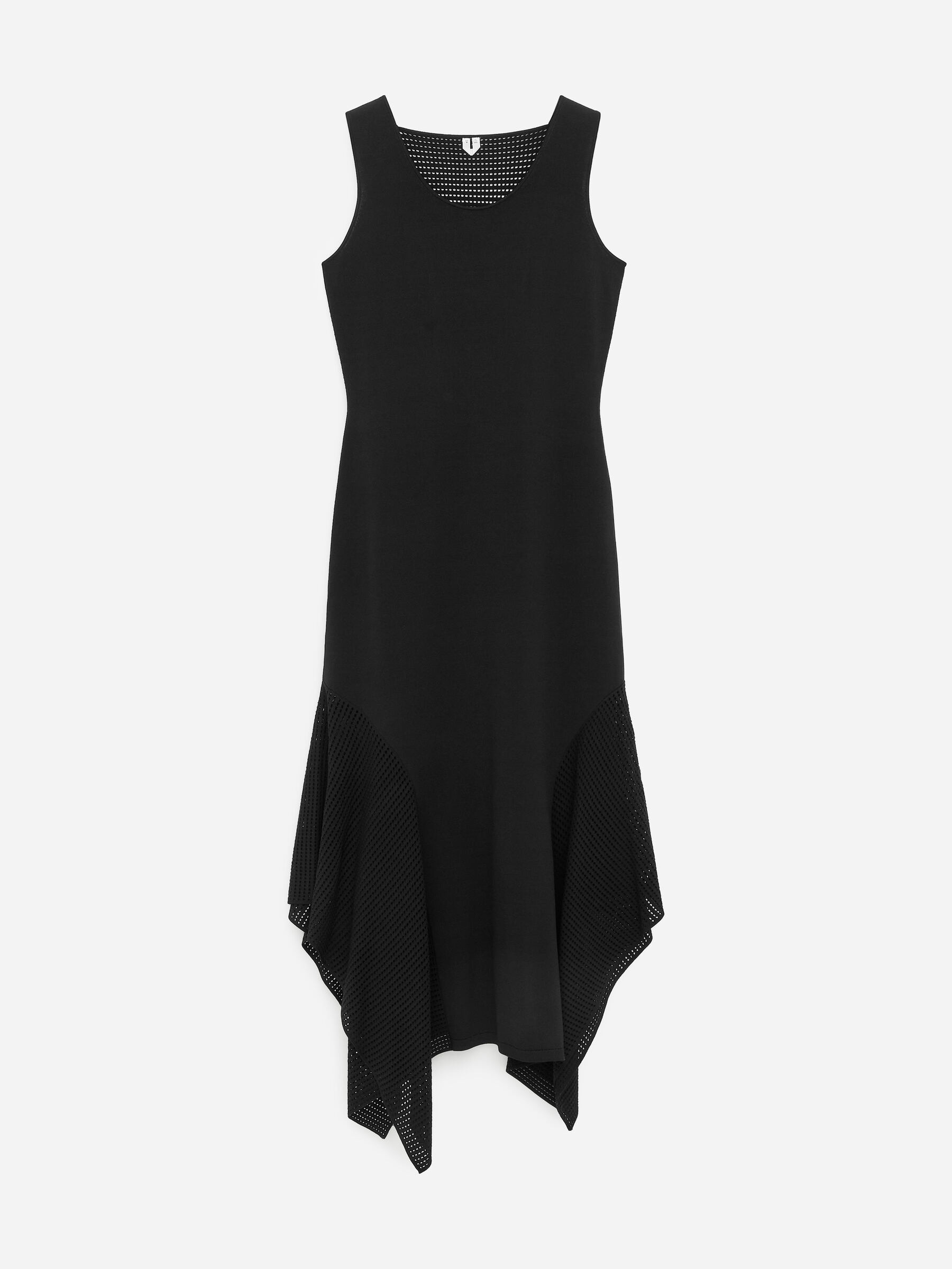 Draped Knit Dress - Black - Slim fit - Women - StillMedia/DescriptiveStillLife - 1