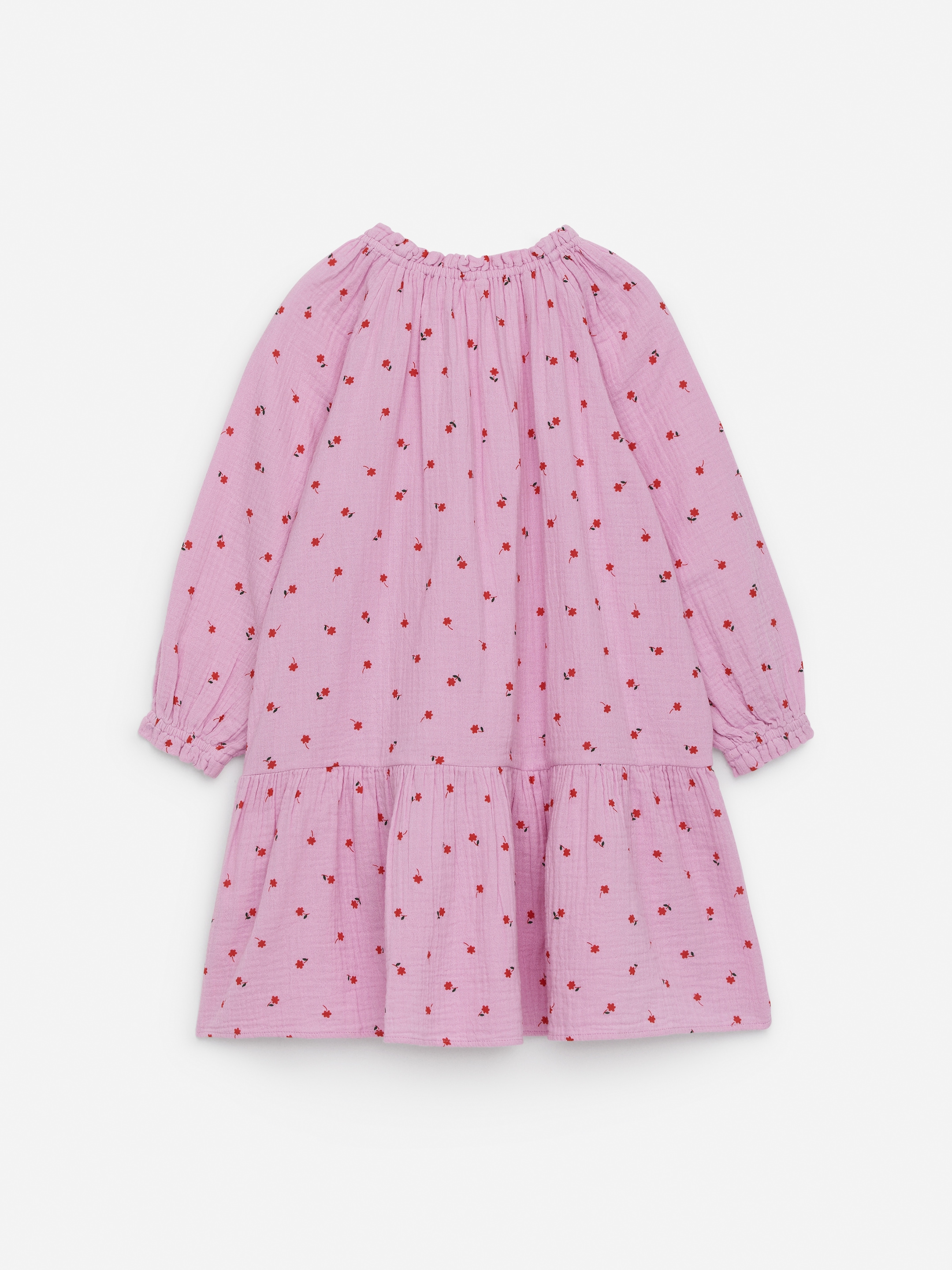 Agrandir l'image: Robe en mousseline - Rose/Fleurs - ENFANT | H&M FR 2