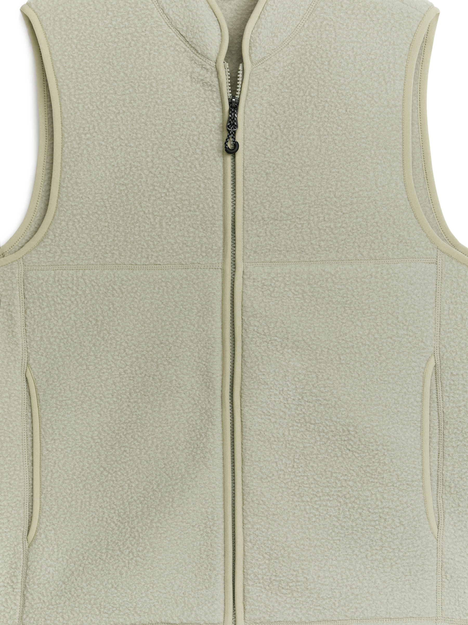 Active Fleece Vest - Beżowy - Fason normalny - Men - StillMedia/DescriptiveDetail - 2