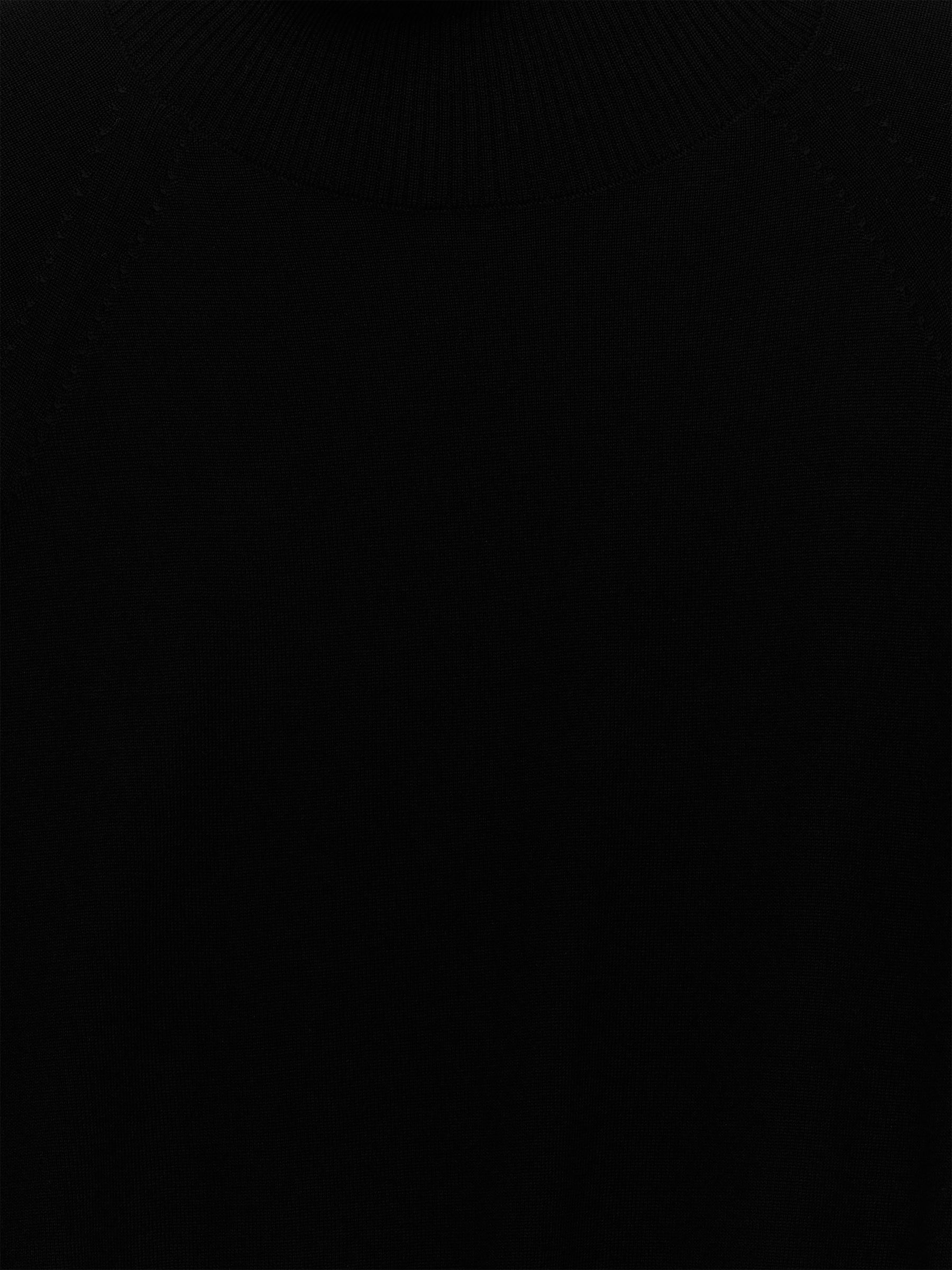 Merino Wool Roll-Neck Jumper - Black - Regular fit - Women - StillMedia/DescriptiveStillLife - 2