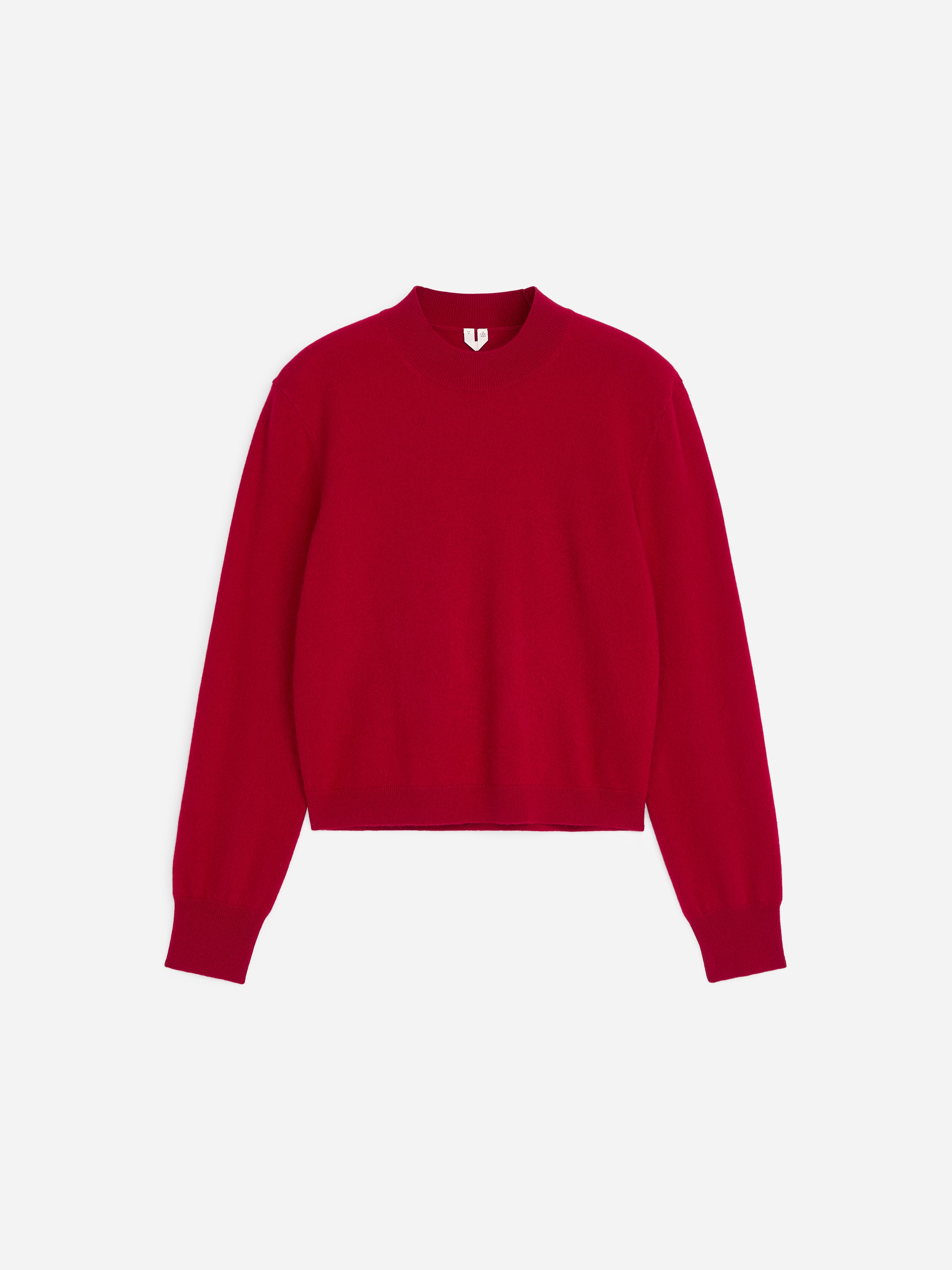 Pullover aus Merinowolle - Rot/Navy/Beige