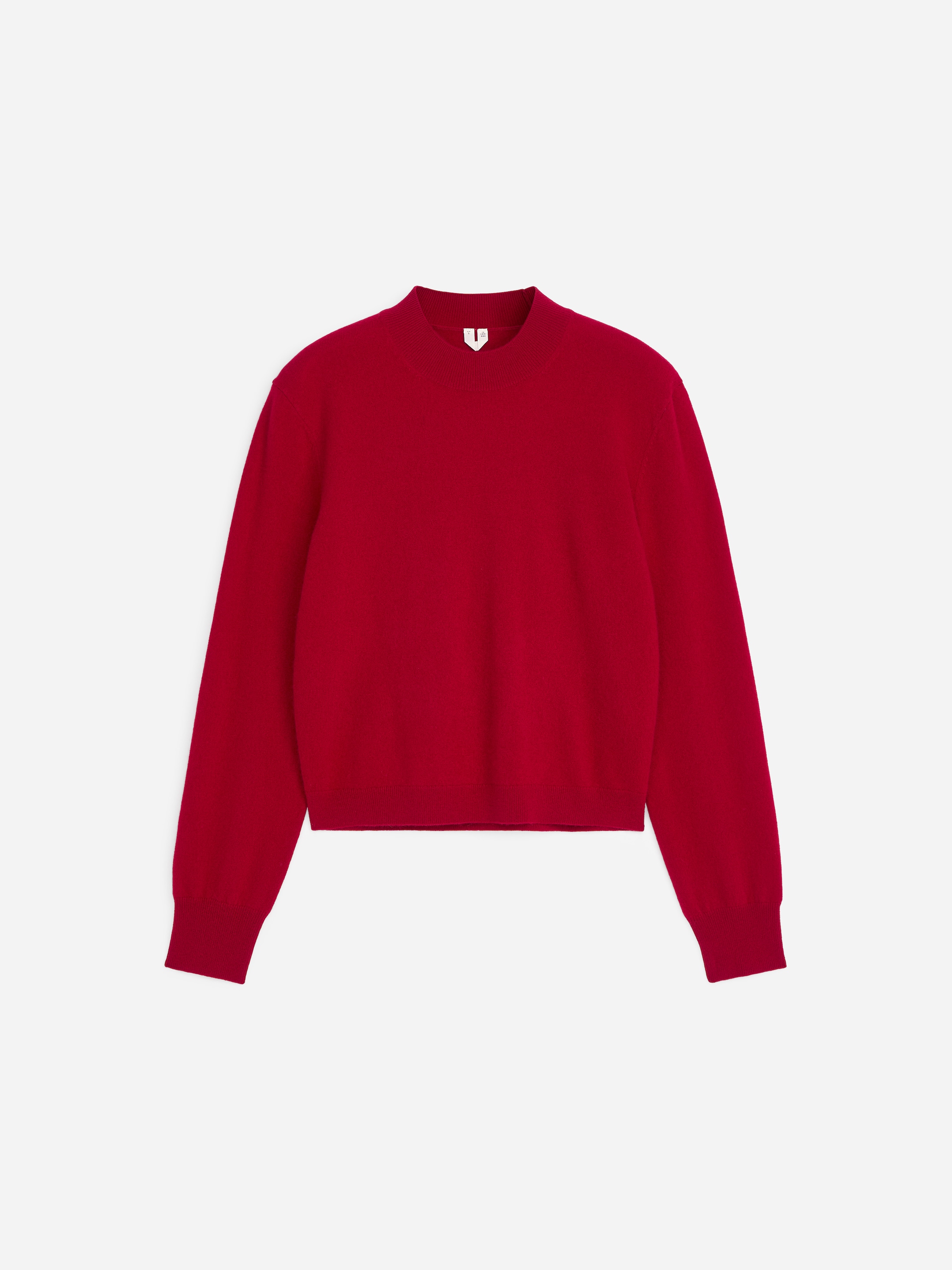 Soft Merino Wool Jumper - Red - Regular fit - women - StillMedia/DescriptiveStillLife - 1