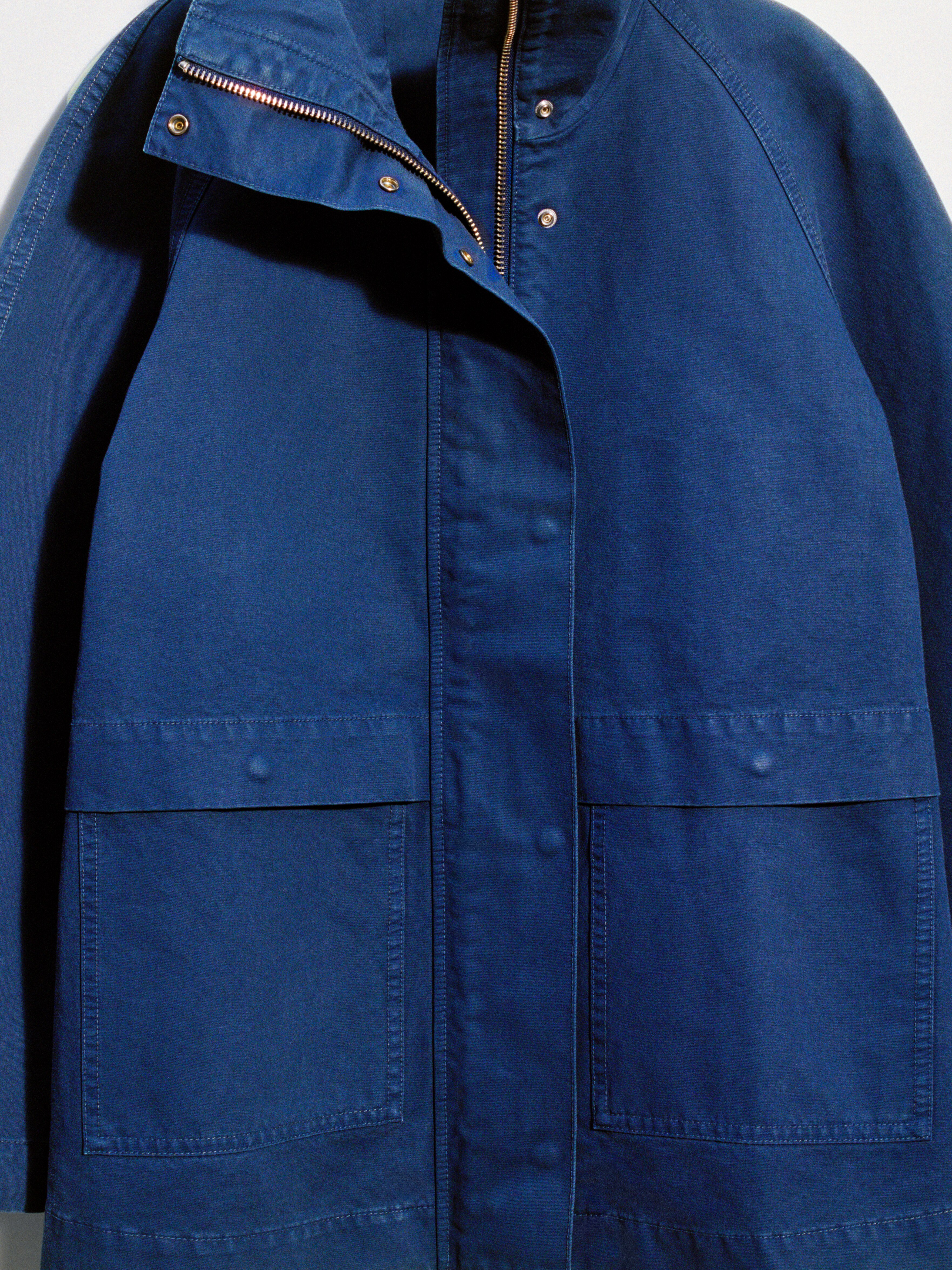 Cotton Workwear Jacket – Dark Blue – ARKET NO