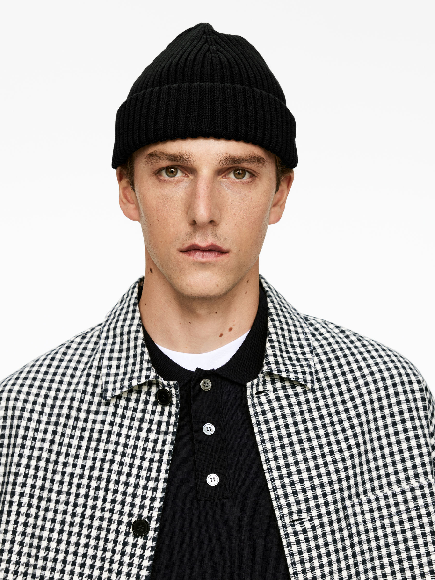 Ribbed Cotton Beanie - Black - Men - StillMedia/Lookbook - 3