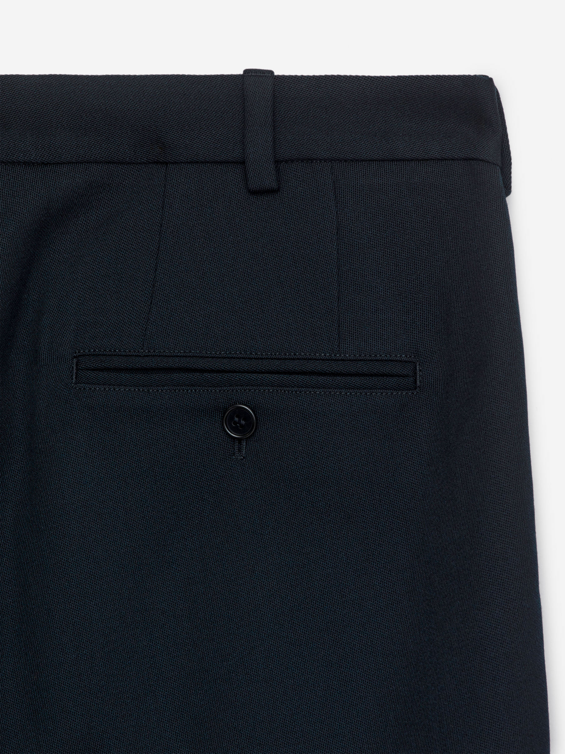 Loose Fit Wool Trousers - Dark Blue - Loose fit - Men - StillMedia/DescriptiveDetail - 2