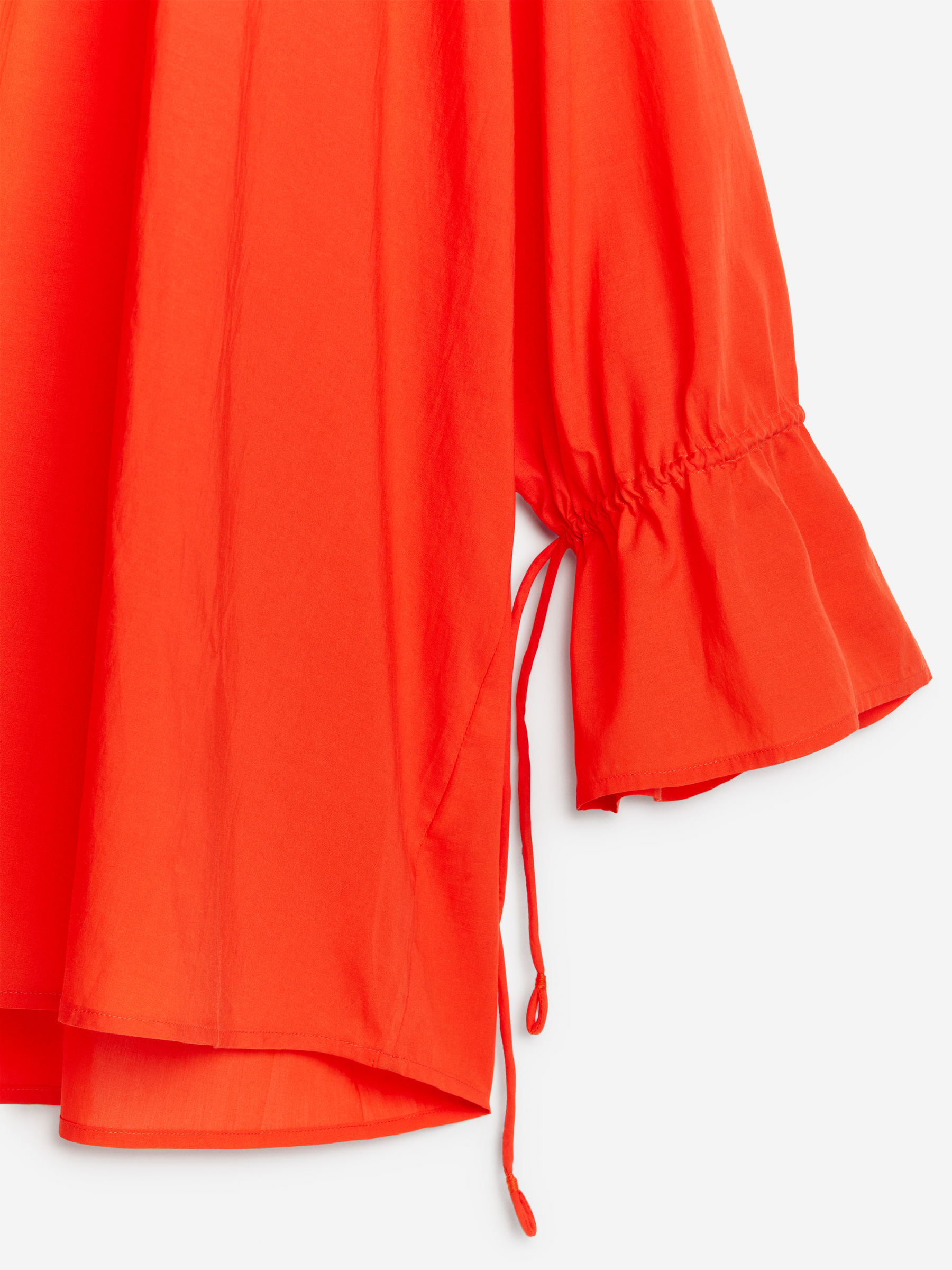 Túnica holgada con cordón - Coral - Corte holgado - Women - StillMedia/DescriptiveDetail - 2