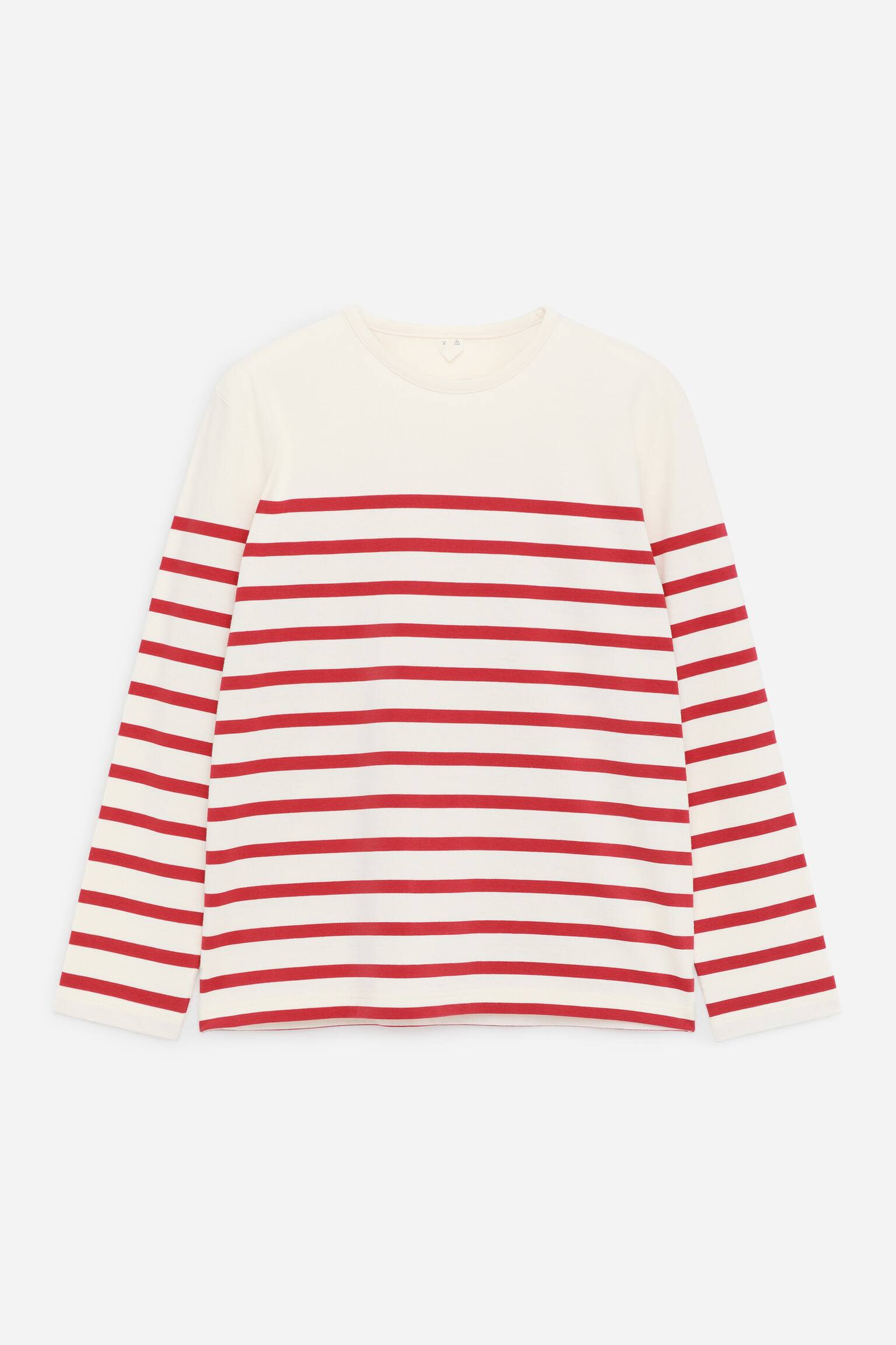 Camiseta de manga larga - Rojo/blanco/Blanco roto/azul oscuro - 2