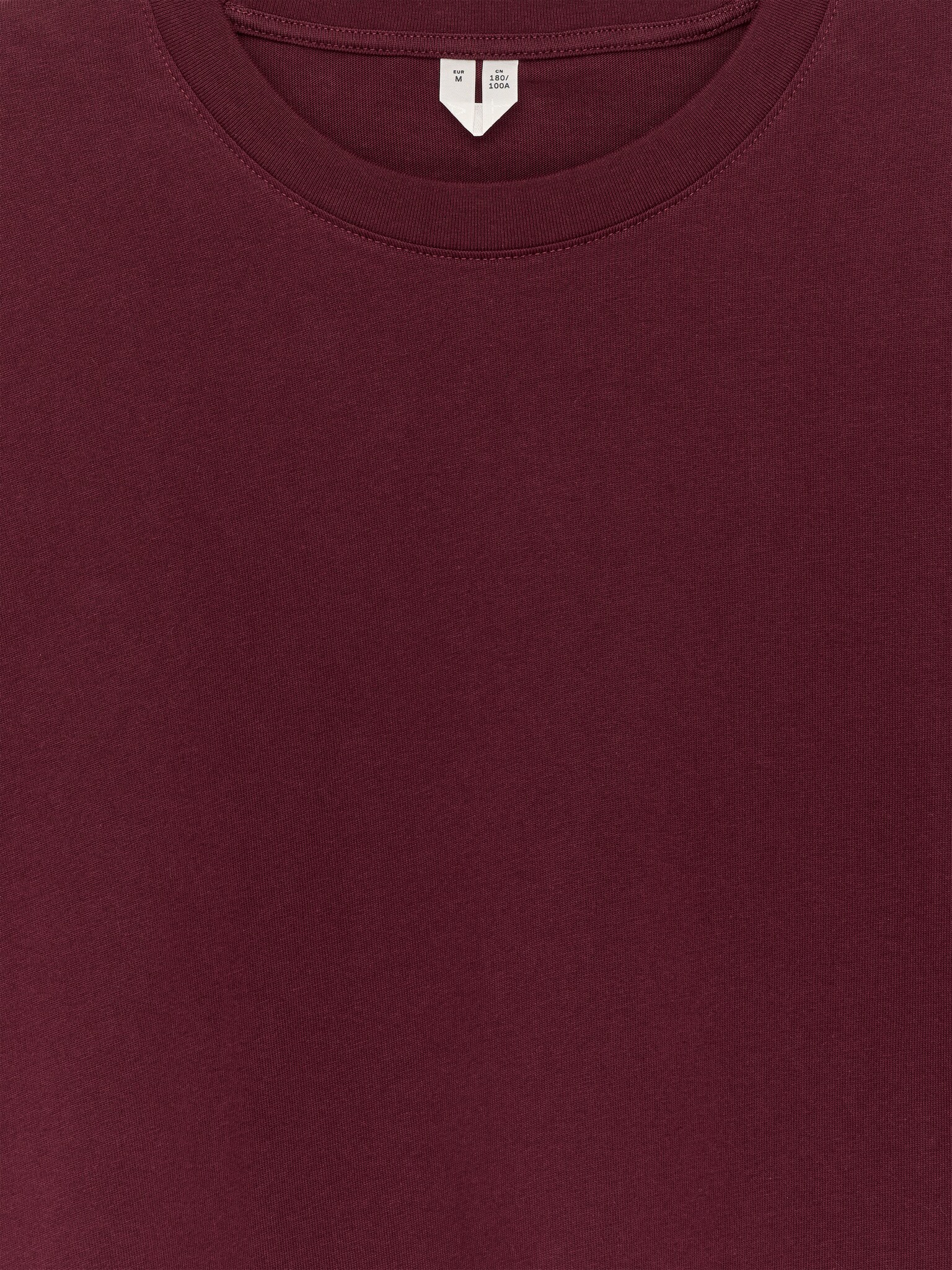 T-shirt à manches longues - Bordeaux/Blanc/Noir - 4