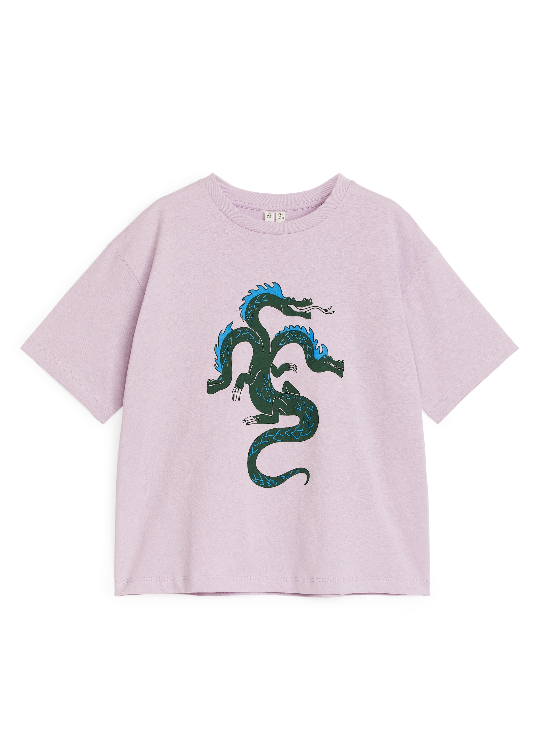 Visa större bild: Oversized T-shirt - Lila - BARN | H&M FI 1