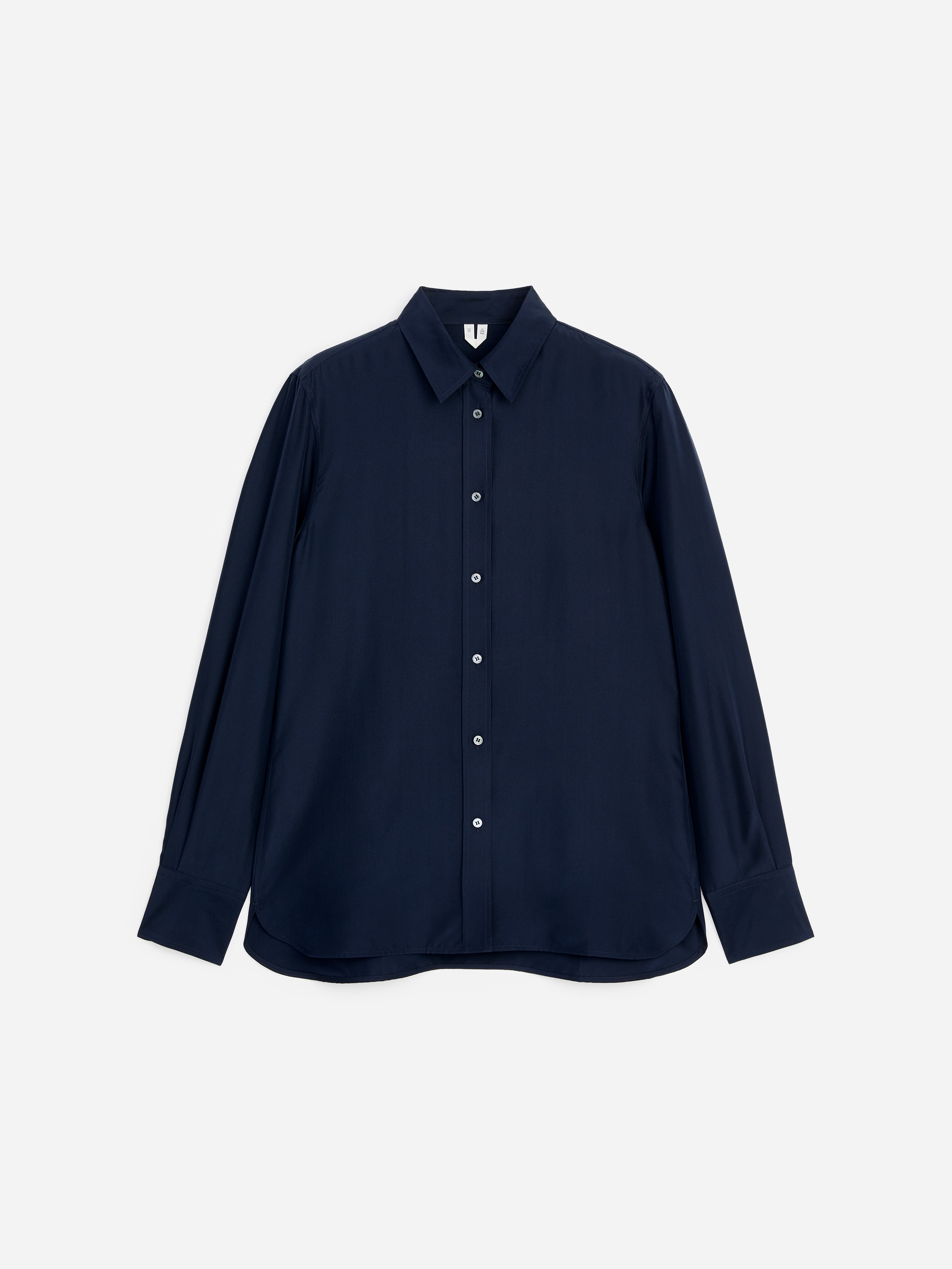 Silk Shirt - Dark Blue