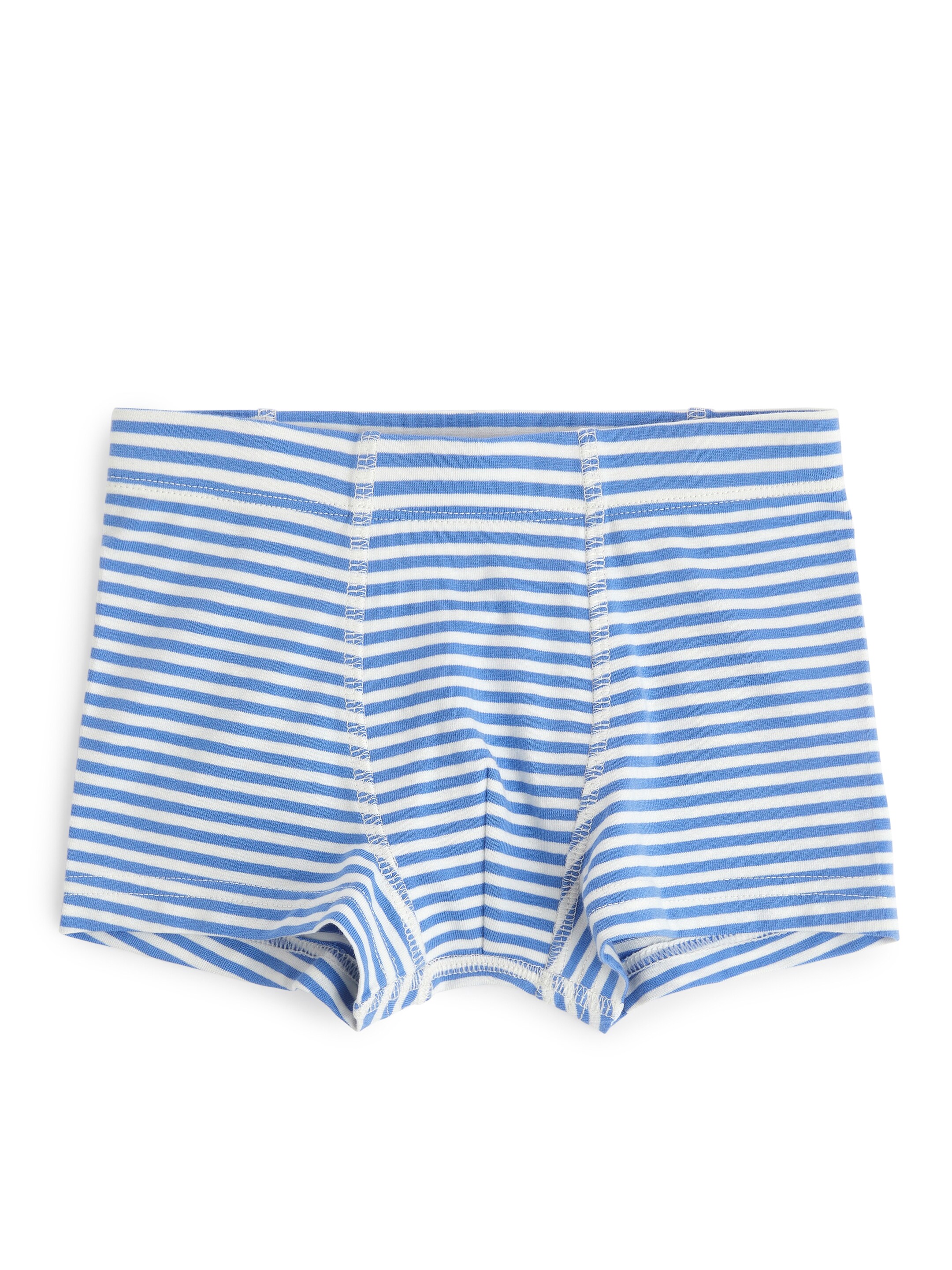 Trunks, 3-pack - Blå/vit/khaki - Slim fit - Children - StillMedia/DescriptiveStillLife - 3