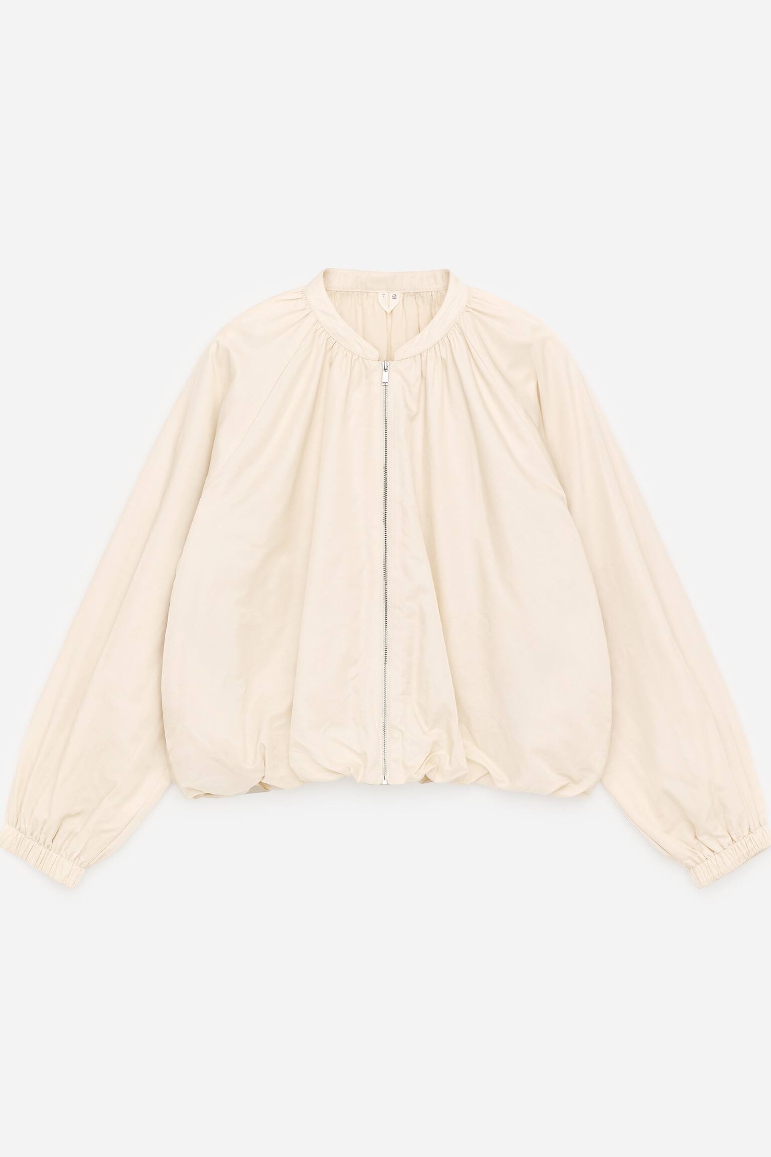 Blousonjacka - Crèmevit/Svart - 2