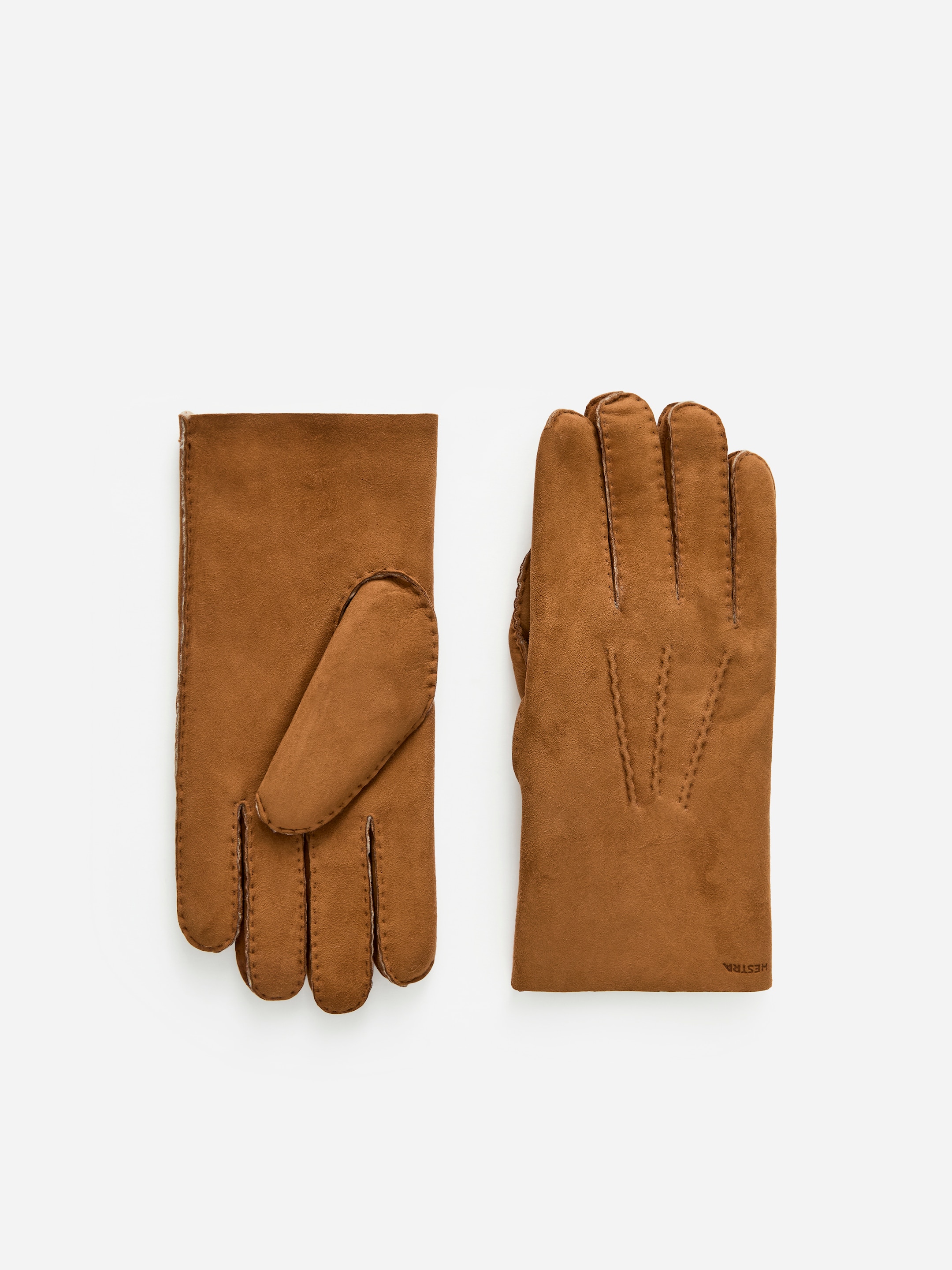 Guantes de ante Bernard de Hestra-#9f5b20-17255