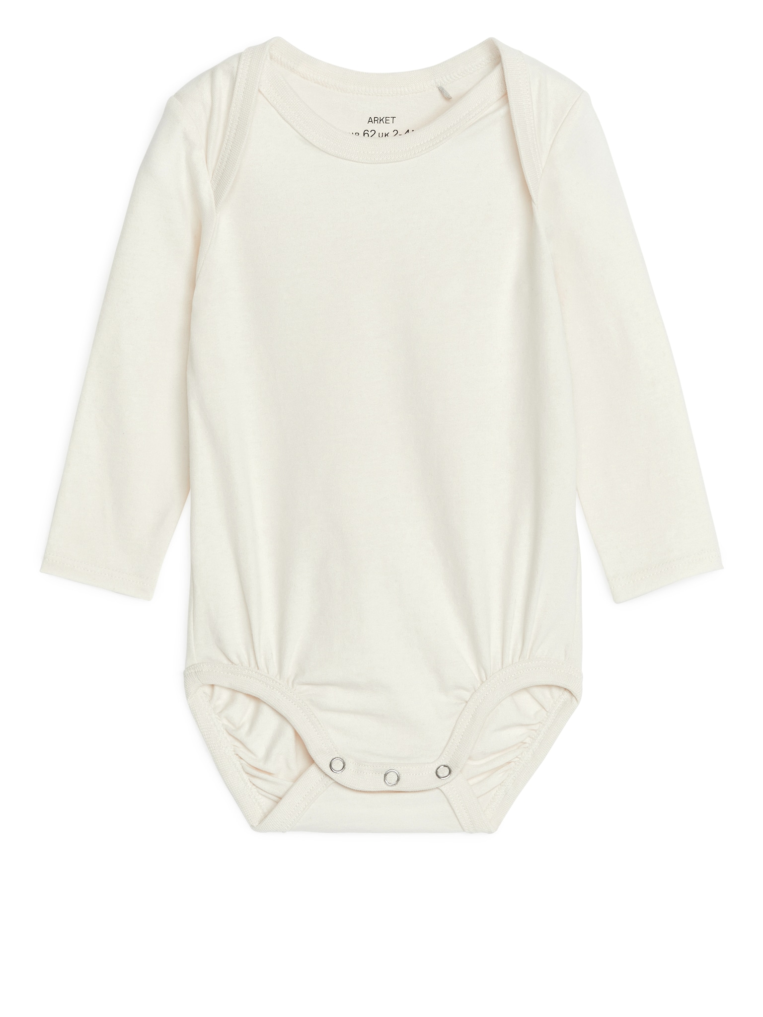 Body en coton doux pour nouveau-né - Blanc - 1
