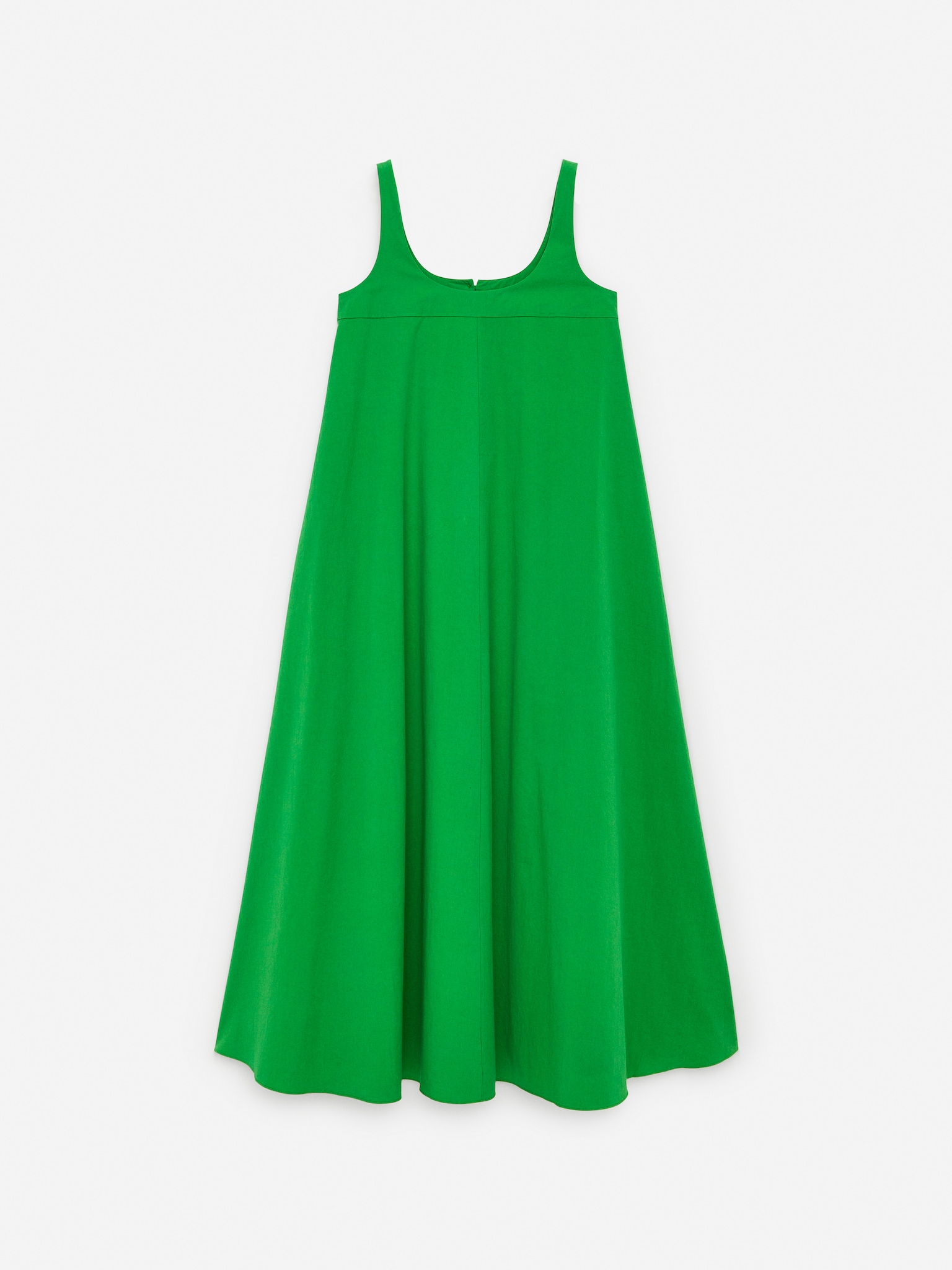 Maxi abito in cotone - Verde/Azzurro