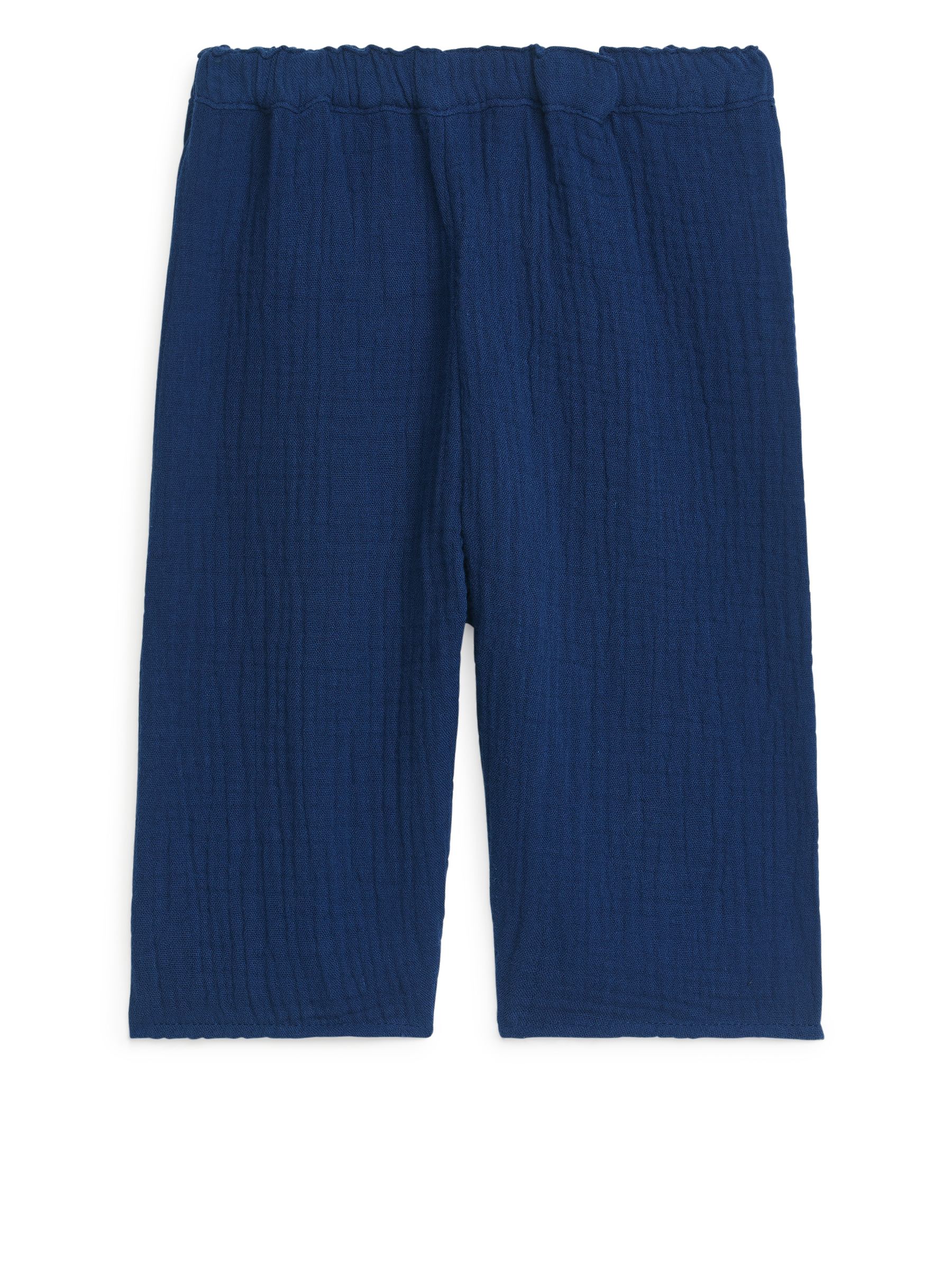 Baumwollmusselin-Hose - Dunkelblau - Regular Fit - Kinder - StillMedia/DescriptiveStillLife - 1