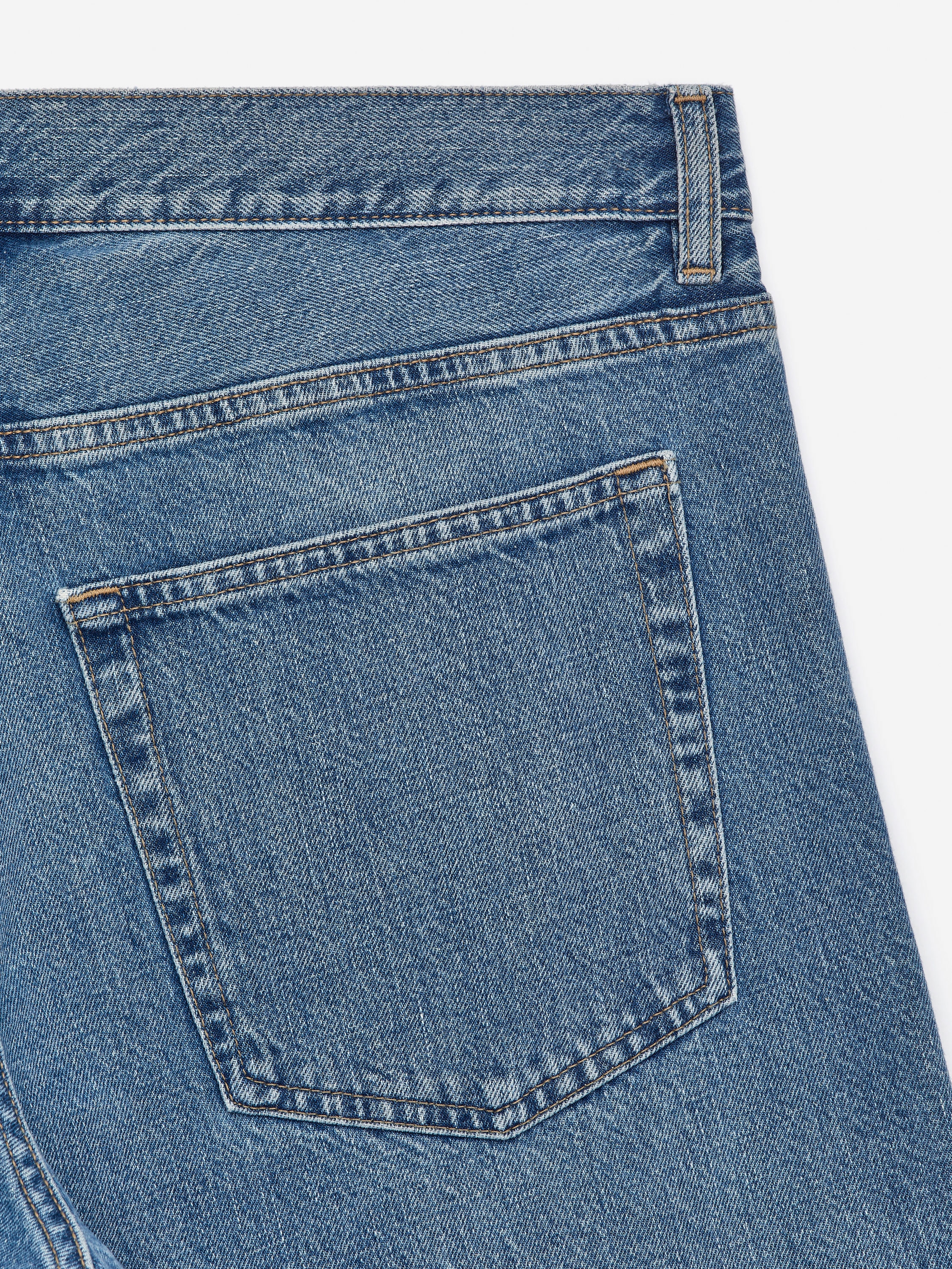 CLIFF Regular Straight Jeans - Mid Blue - Regular fit - Men - StillMedia/DescriptiveDetail - 2